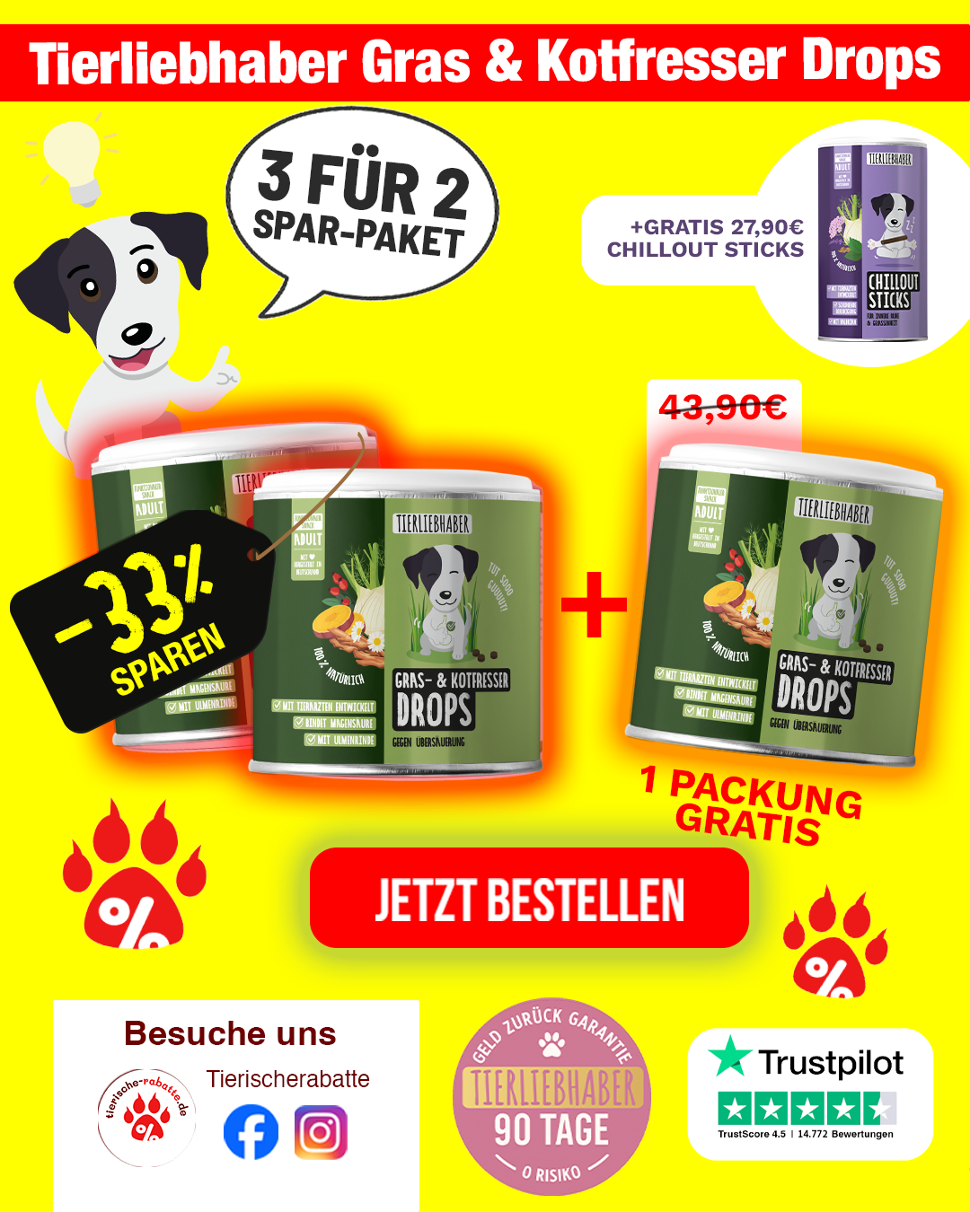 Tierische Rabatte Facebook ad