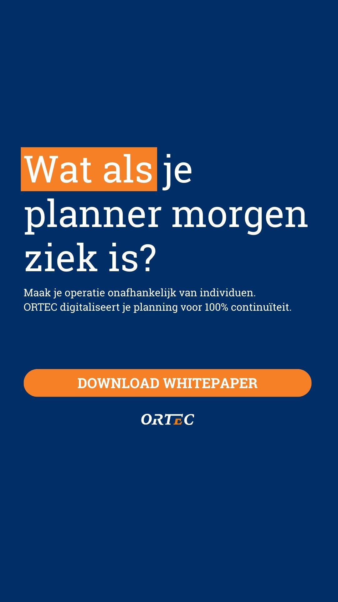 ORTEC Workforce Management Facebook ad from Feb 26, 2026