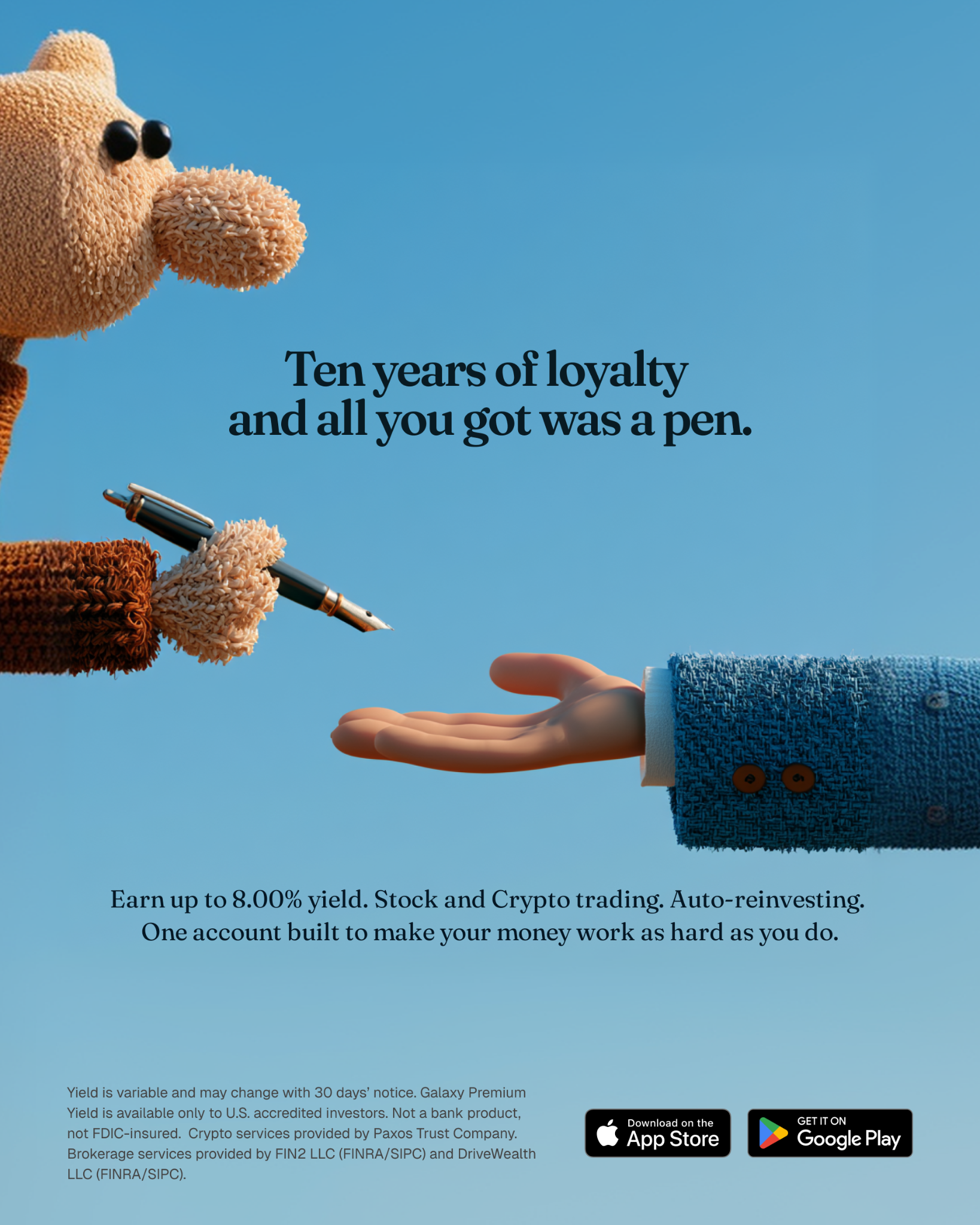 GalaxyOne Facebook ad