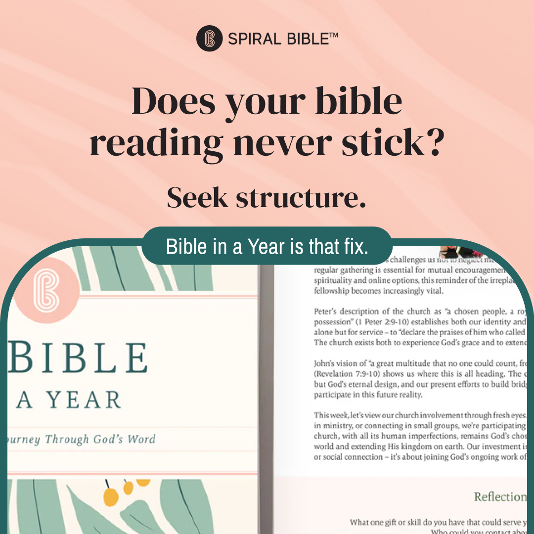 Spiral Bible Facebook ad