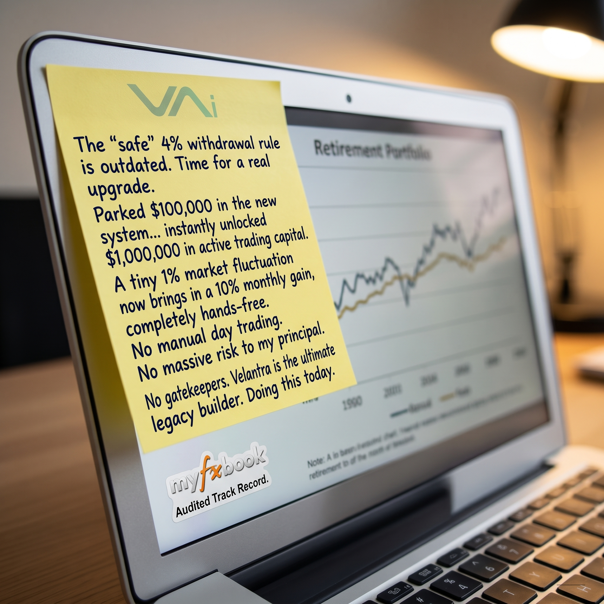 Velantra AI - 10x Leverage Facebook ad: Fully Automated Trading with 10x The Returns