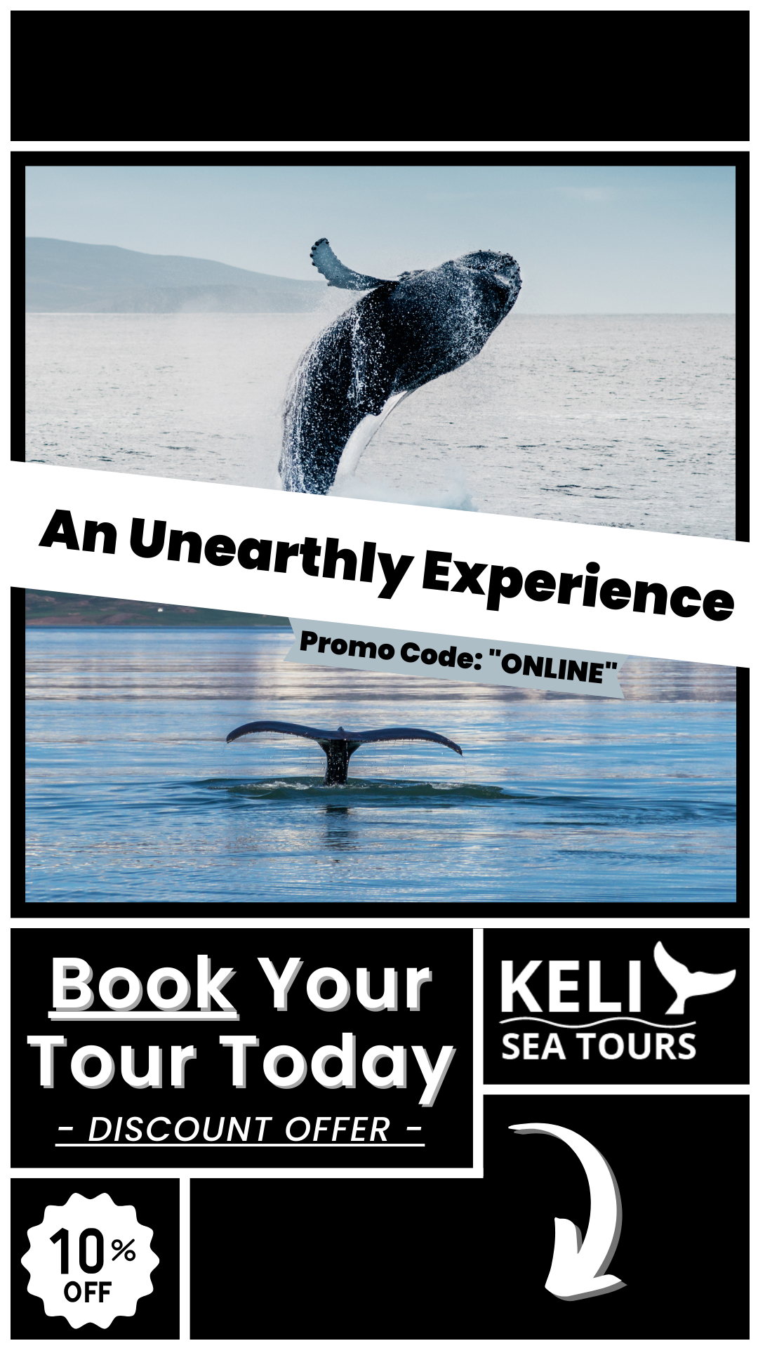 Keli Sea Tours Facebook ad from Sep 17, 2023