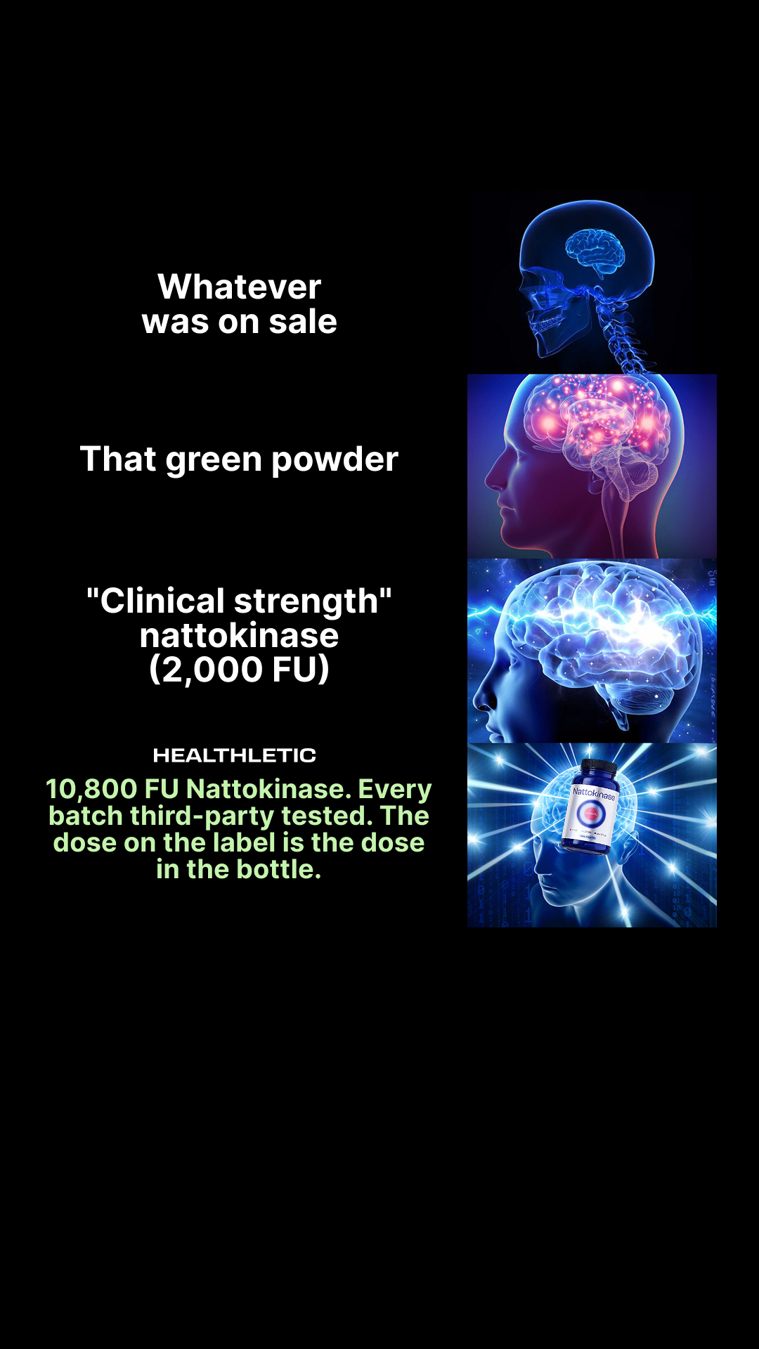 Healthletic Facebook ad