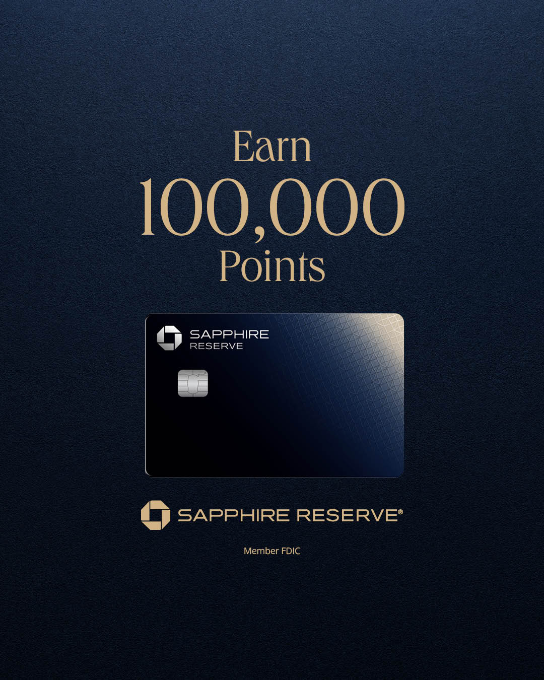Chase Sapphire Facebook ad: Chase Sapphire Reserve