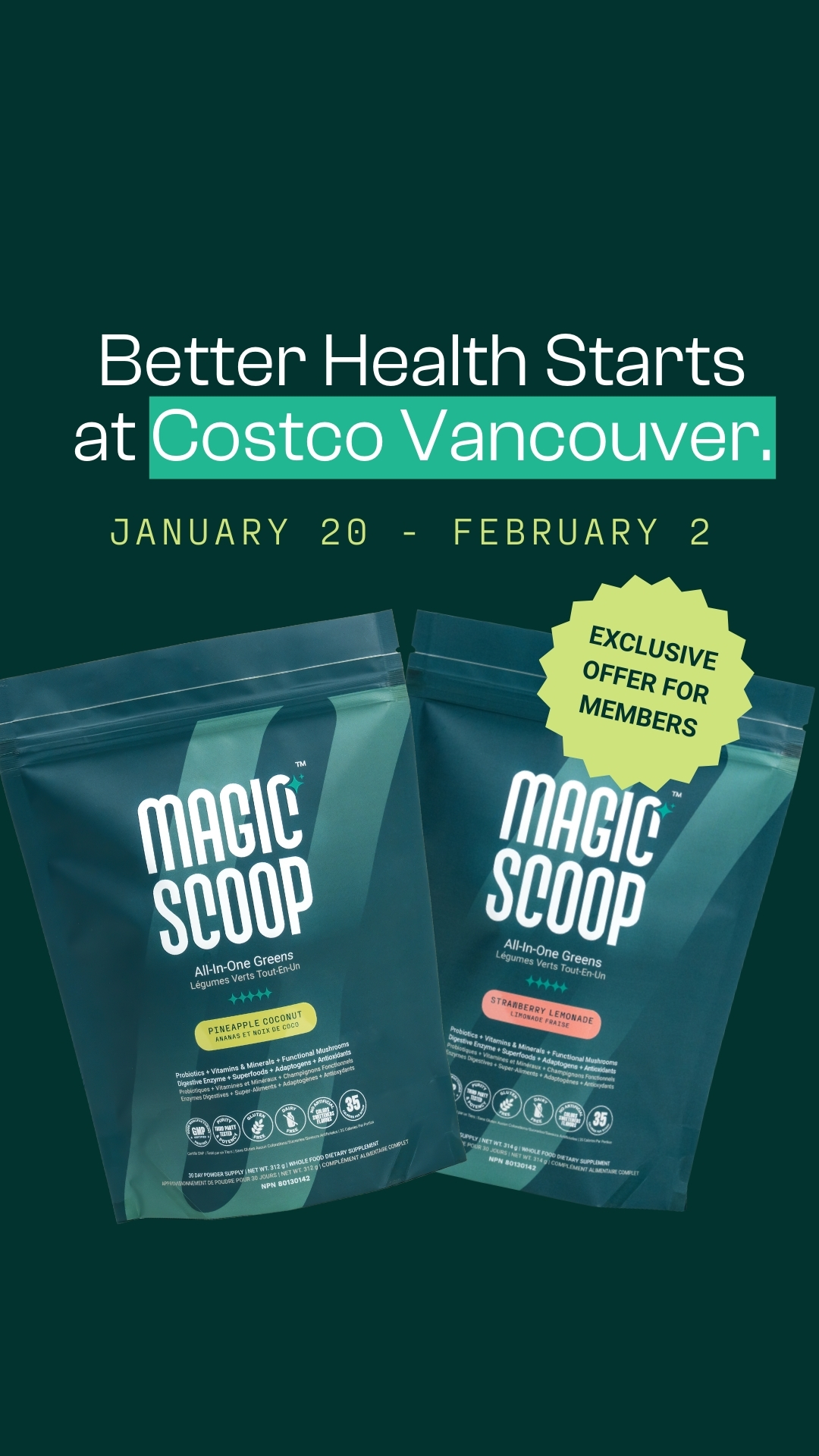 Magic Scoop Facebook ad
