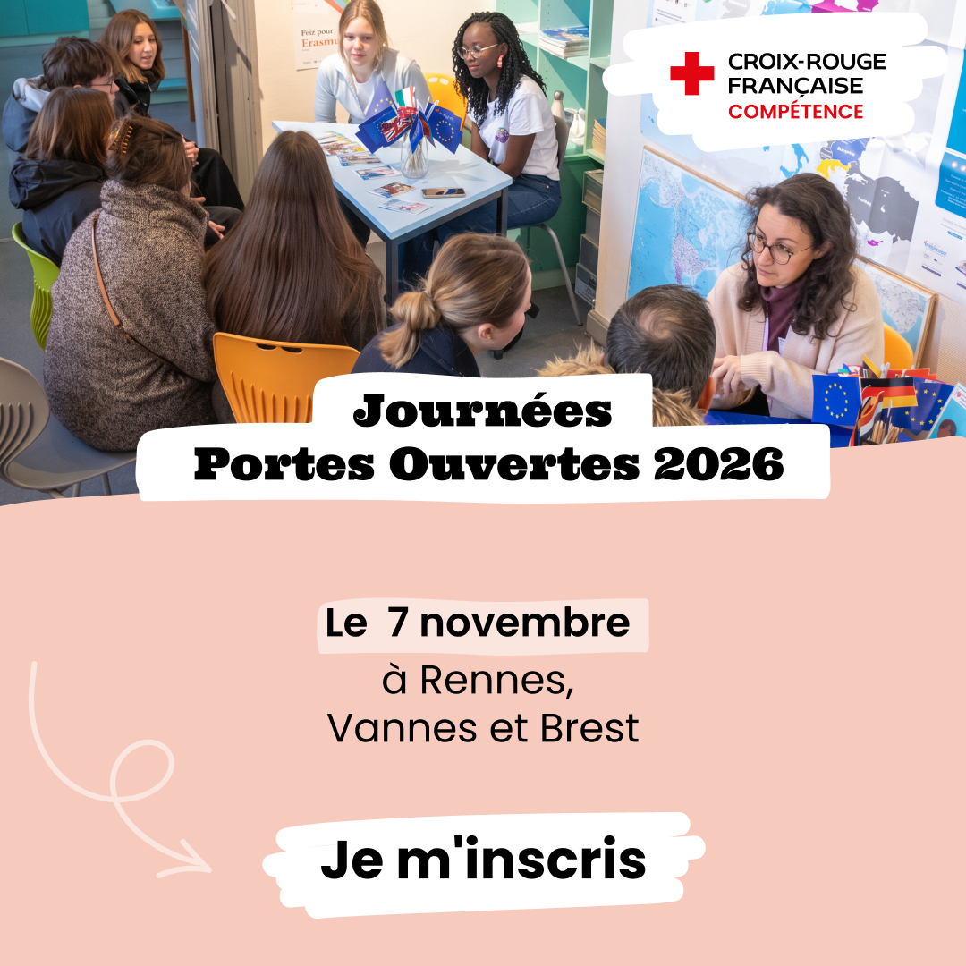 Croix-Rouge Compétence Facebook ad: Inscris-toi dès maintenant