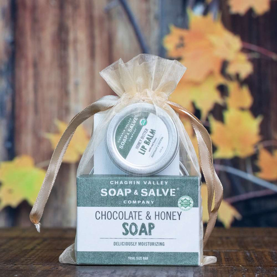 Chagrin Valley Soap Facebook ad: Switch up your skin and hair care routine…