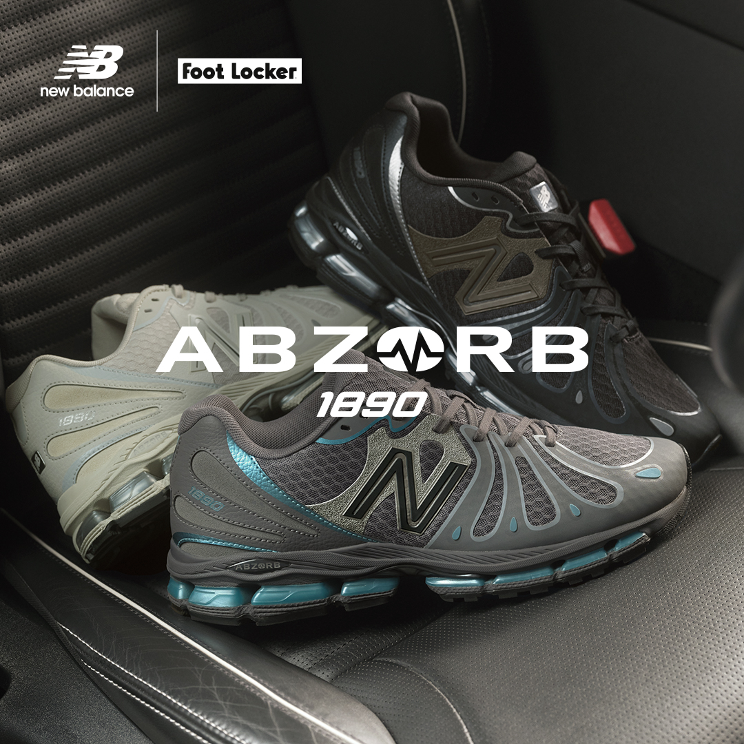Foot Locker Europe Facebook ad: New Balance ABZORB 1890
