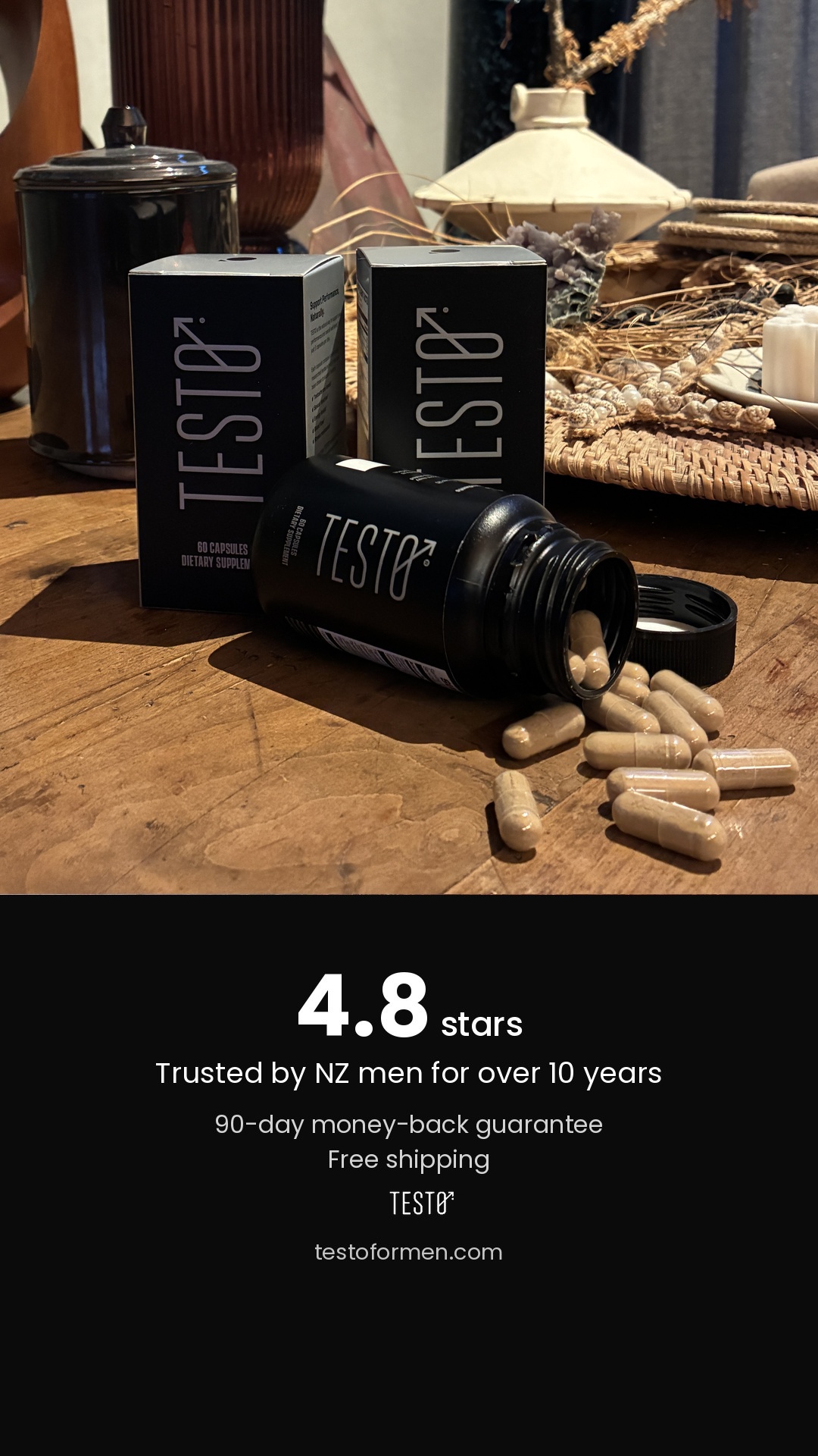 TESTO Facebook ad