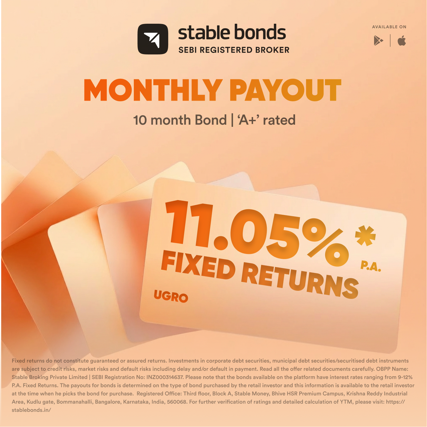 Stable Bonds Facebook ad