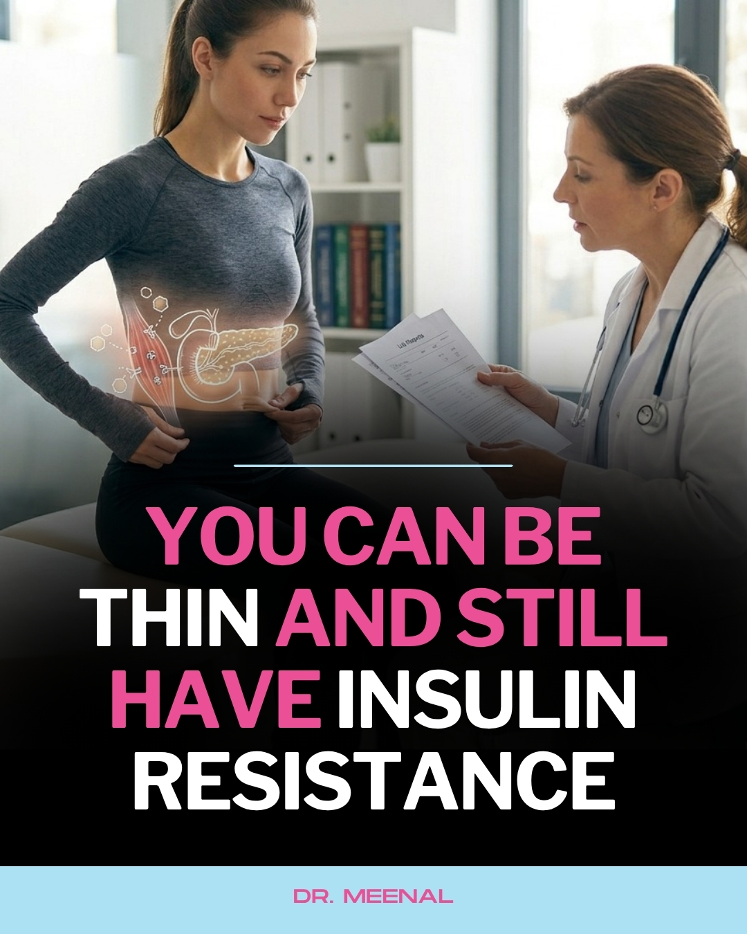Dr Meenal Agarwal & Associates Facebook ad: You don't have to be overweight to be…