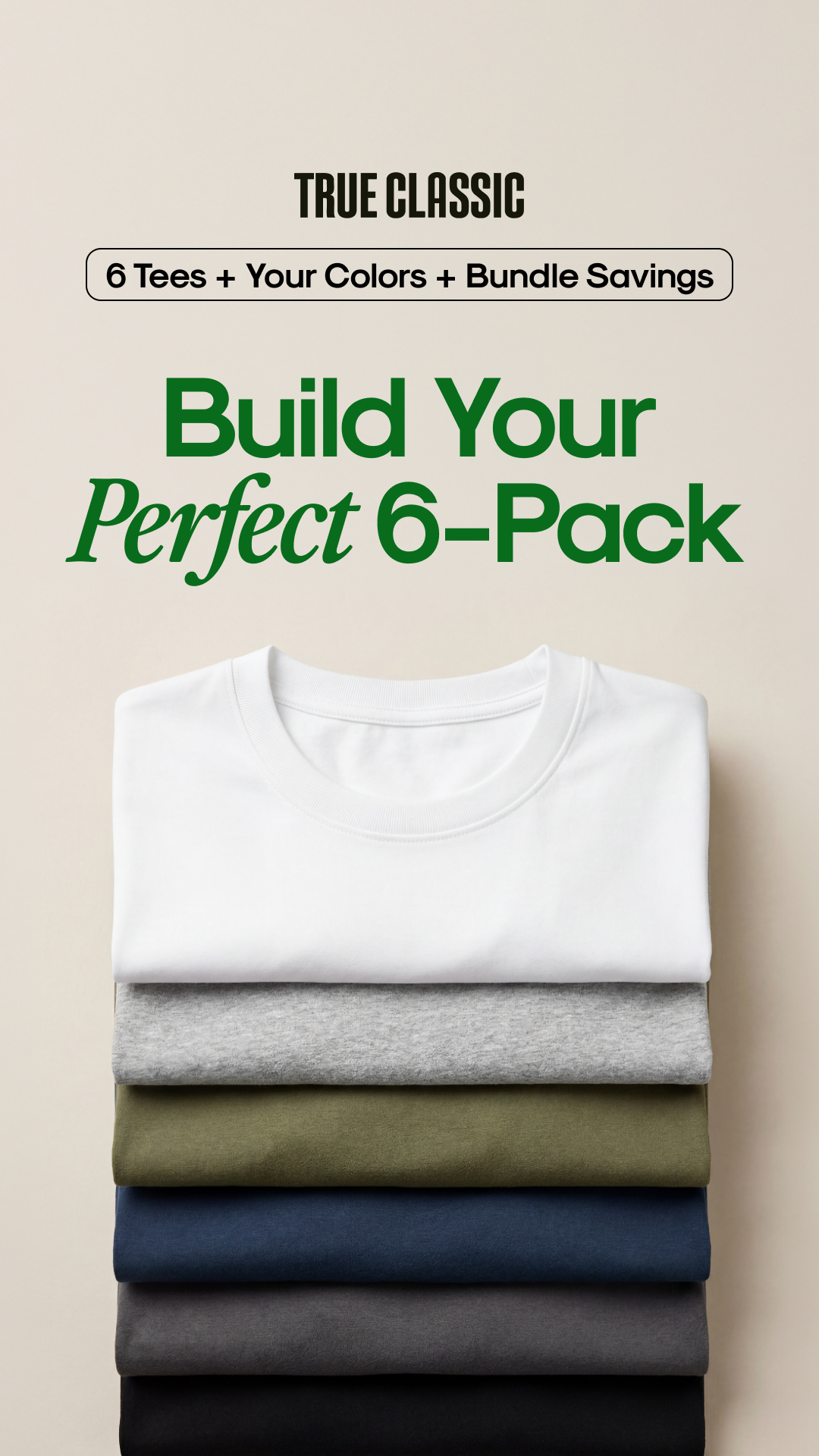 True Classic Facebook ad