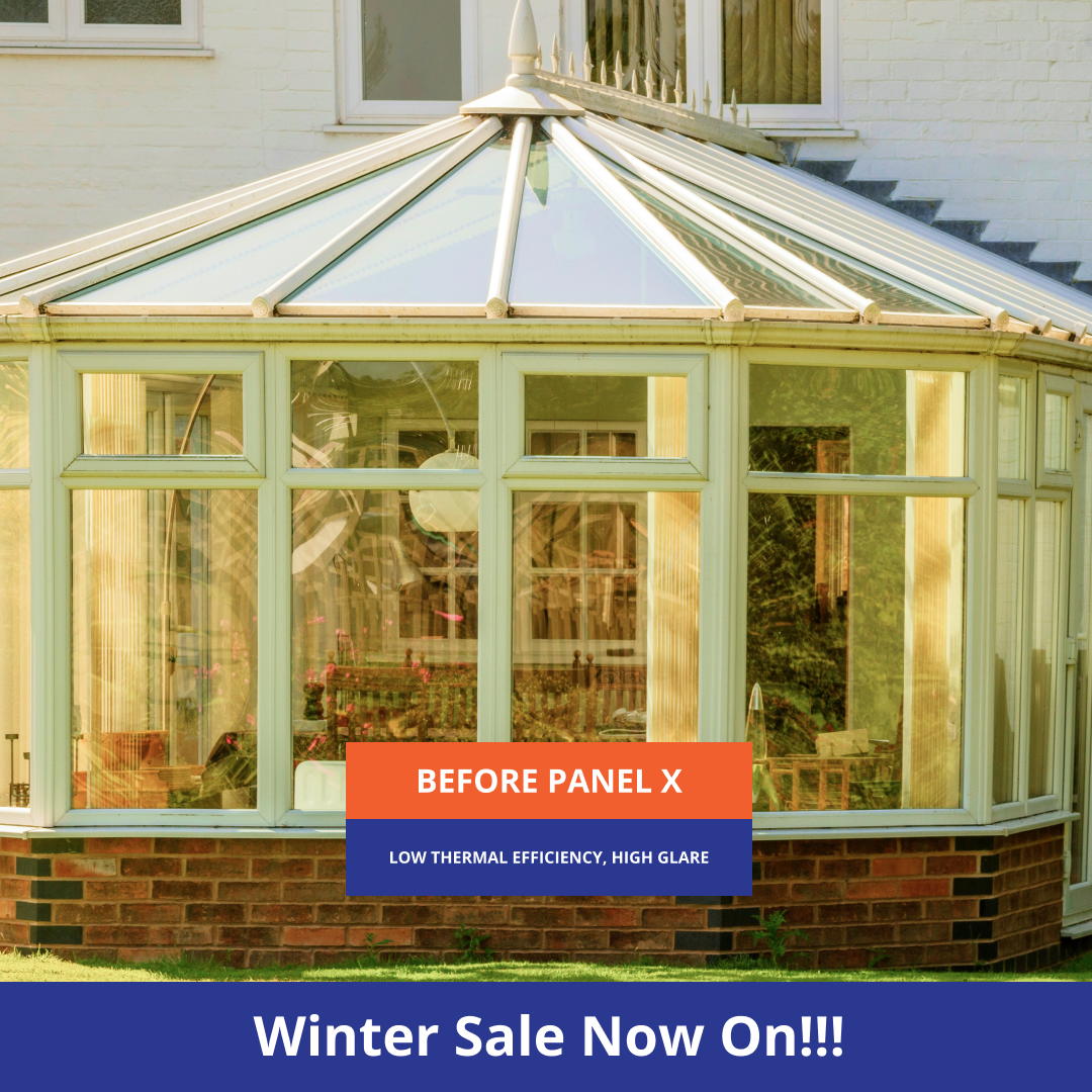 Panel X Facebook ad: Traditional conservatories just don’t work for our modern…
