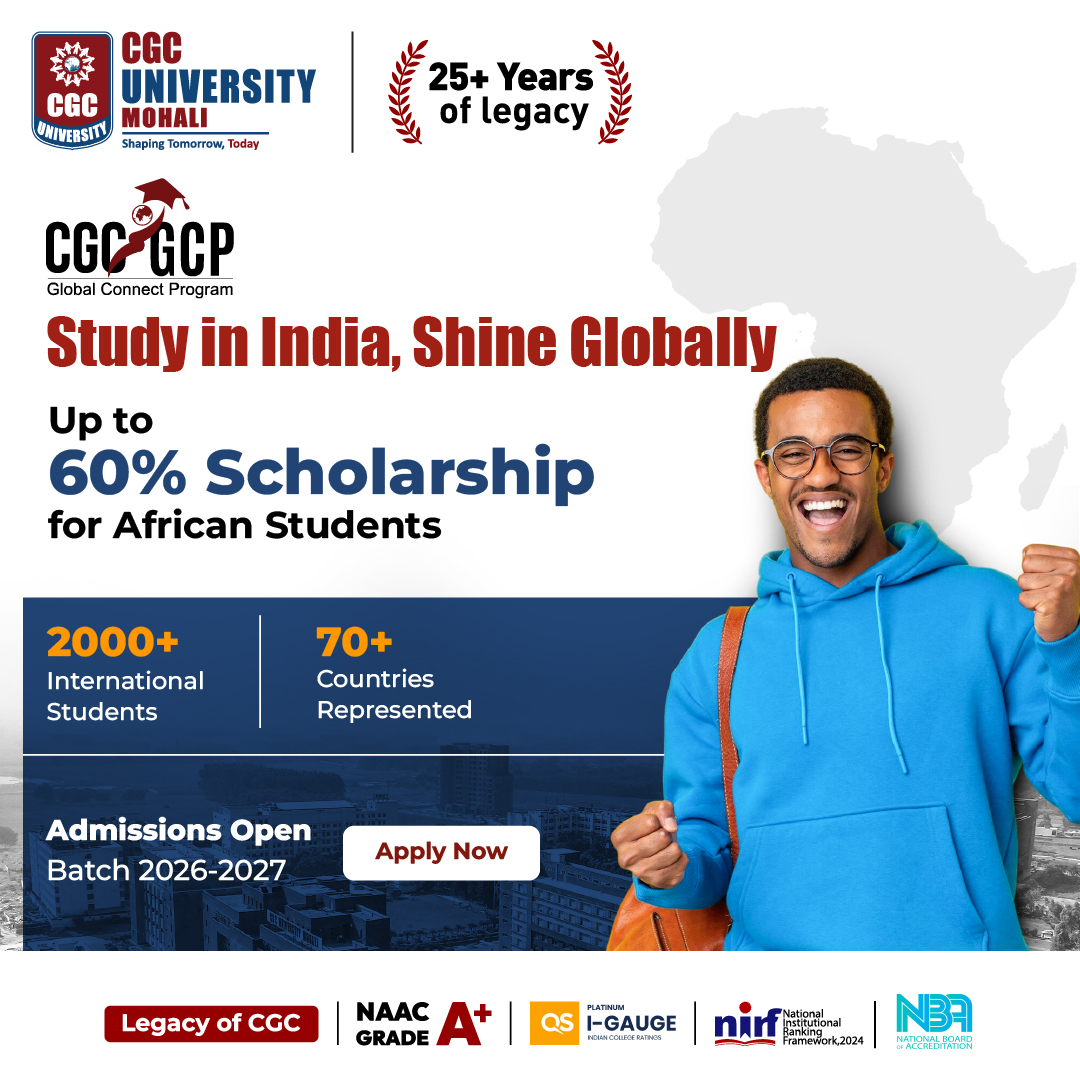 CGC University, Mohali Facebook ad