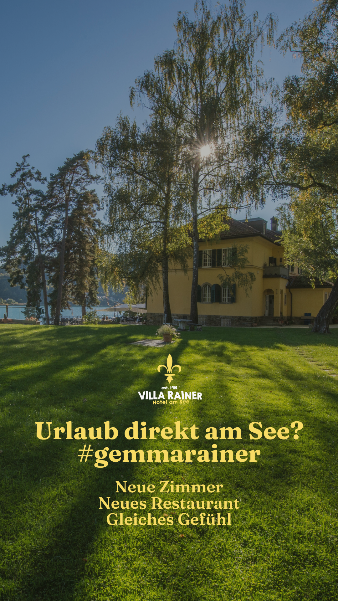 Hotel Villa Rainer Facebook ad: So geht Sommer