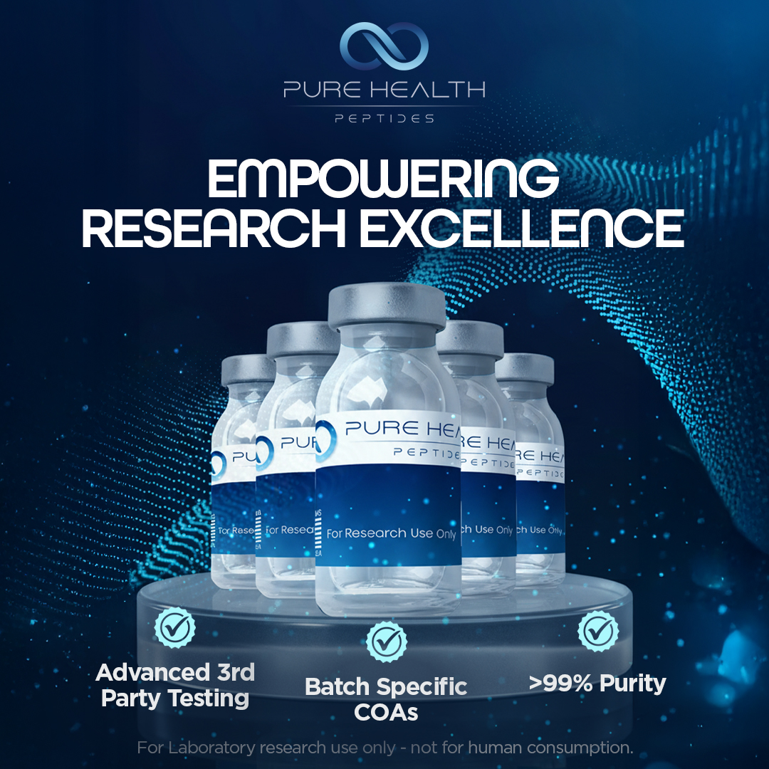 Pure Health Peptides Facebook ad from Dec 1, 2025
