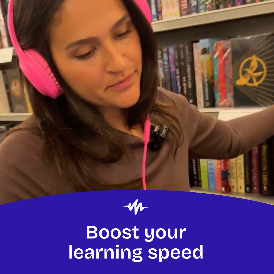 Speechify Facebook ad