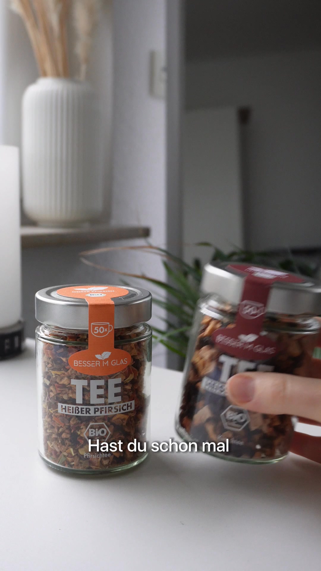 Besser im Glas Facebook ad: Welcher Tee passt zu dir?