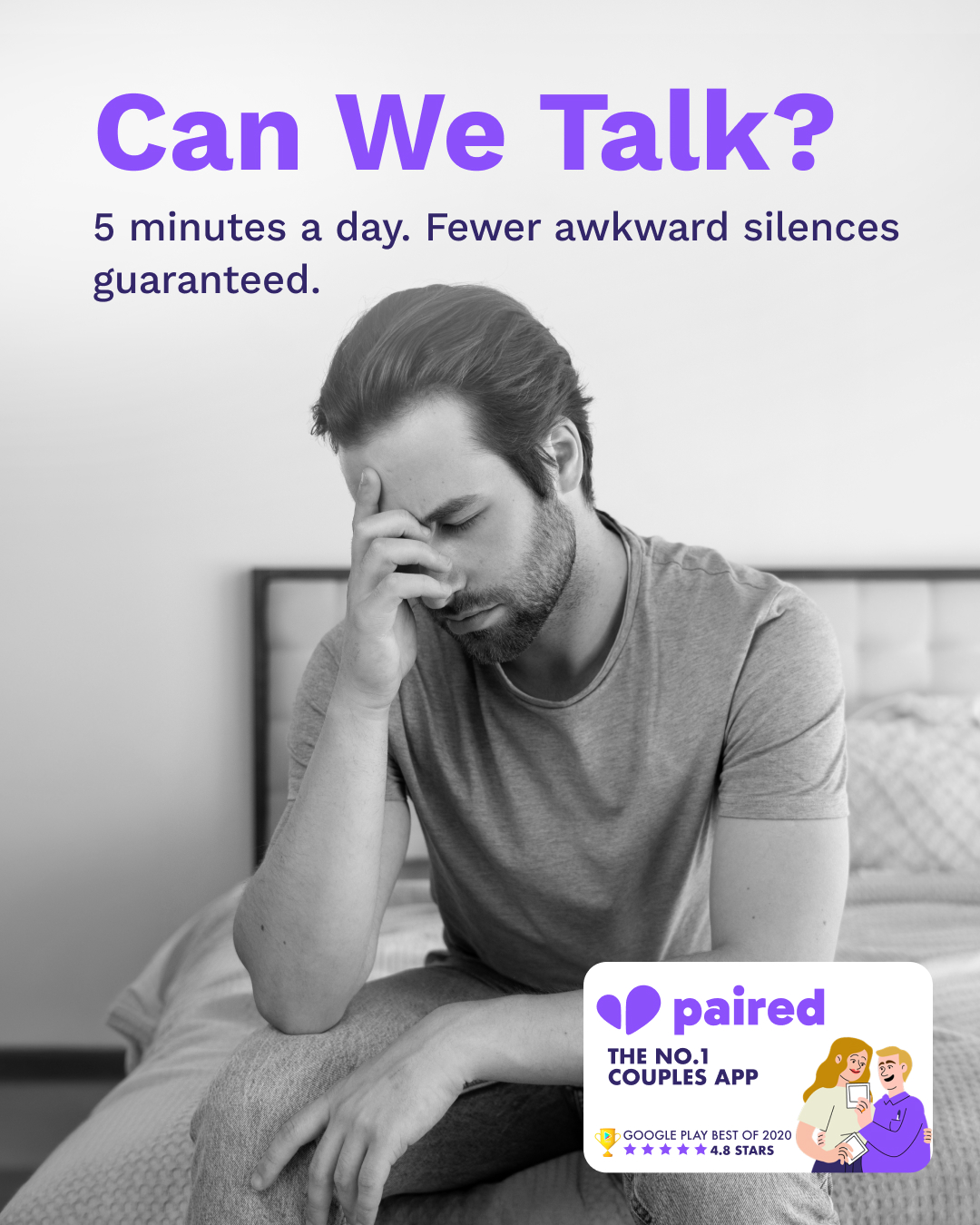 Paired Facebook ad