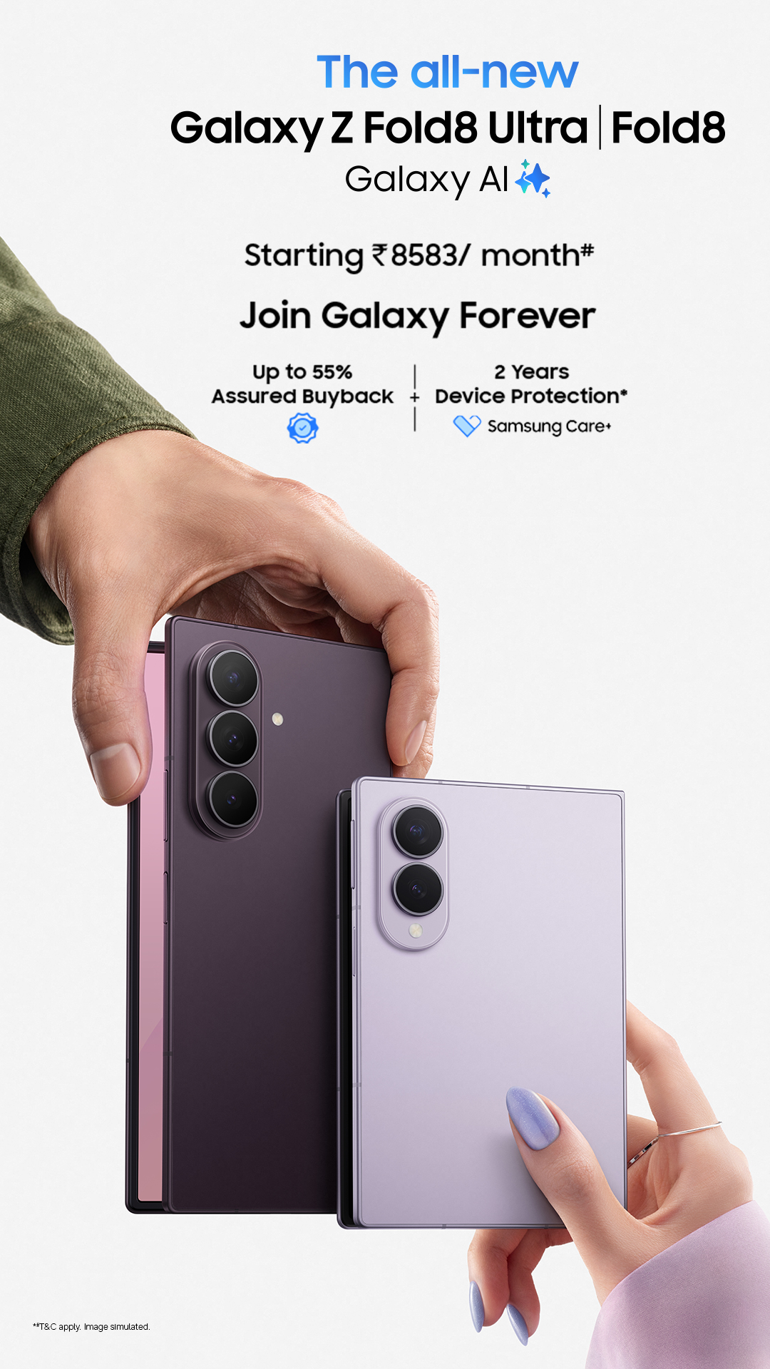 Samsung Facebook ad