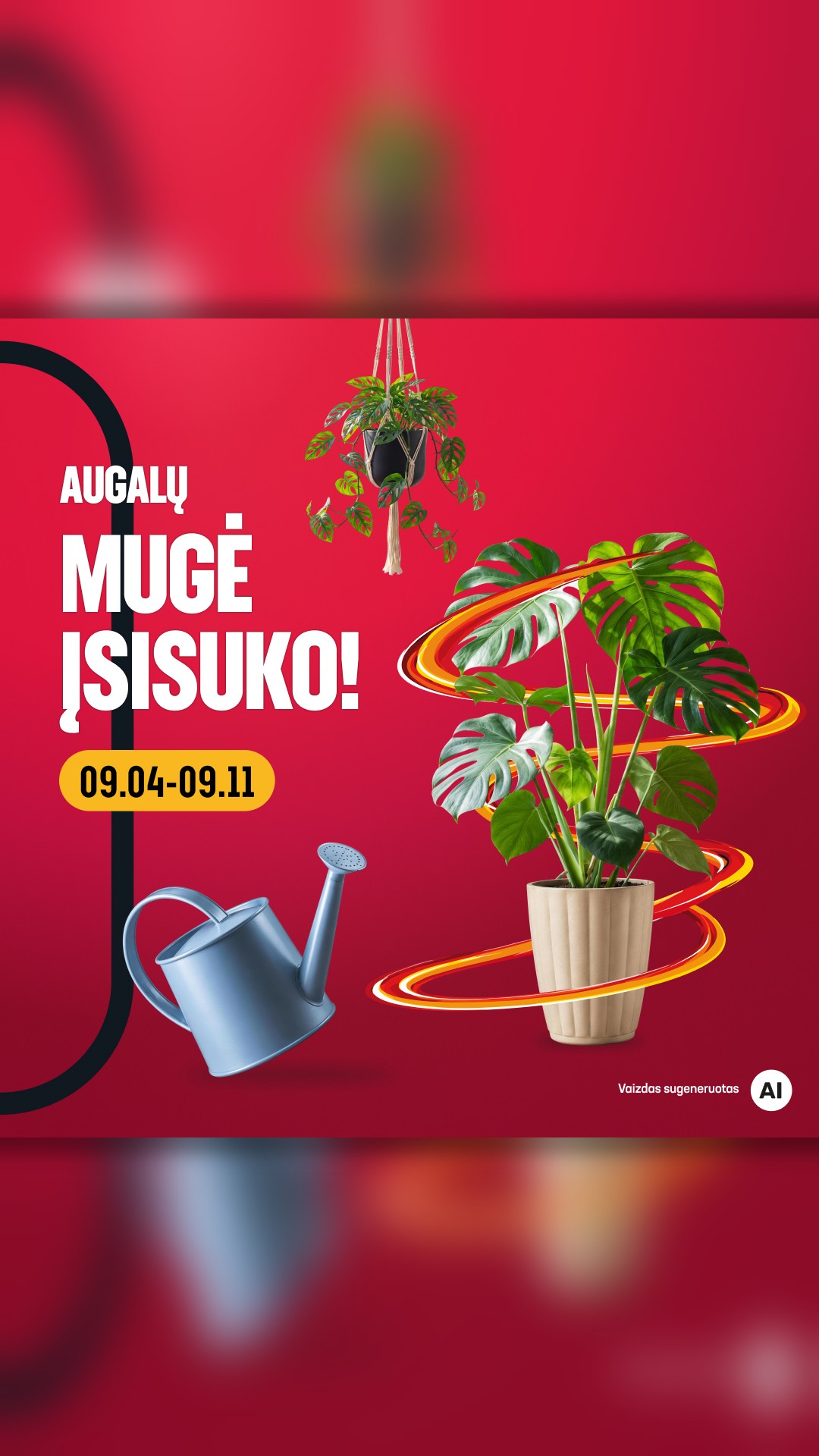 Senukai Facebook ad