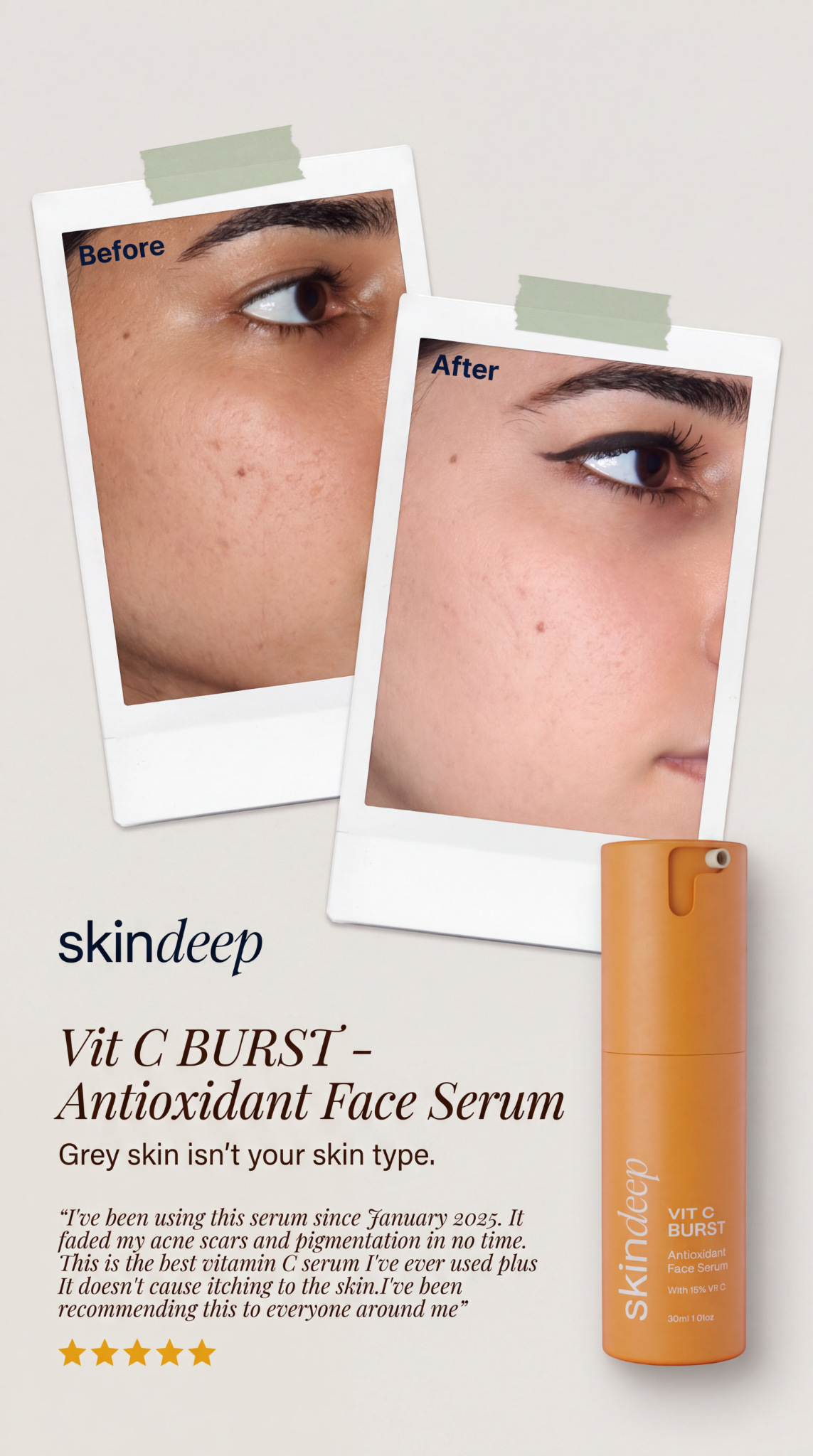 Skin Deep Facebook ad
