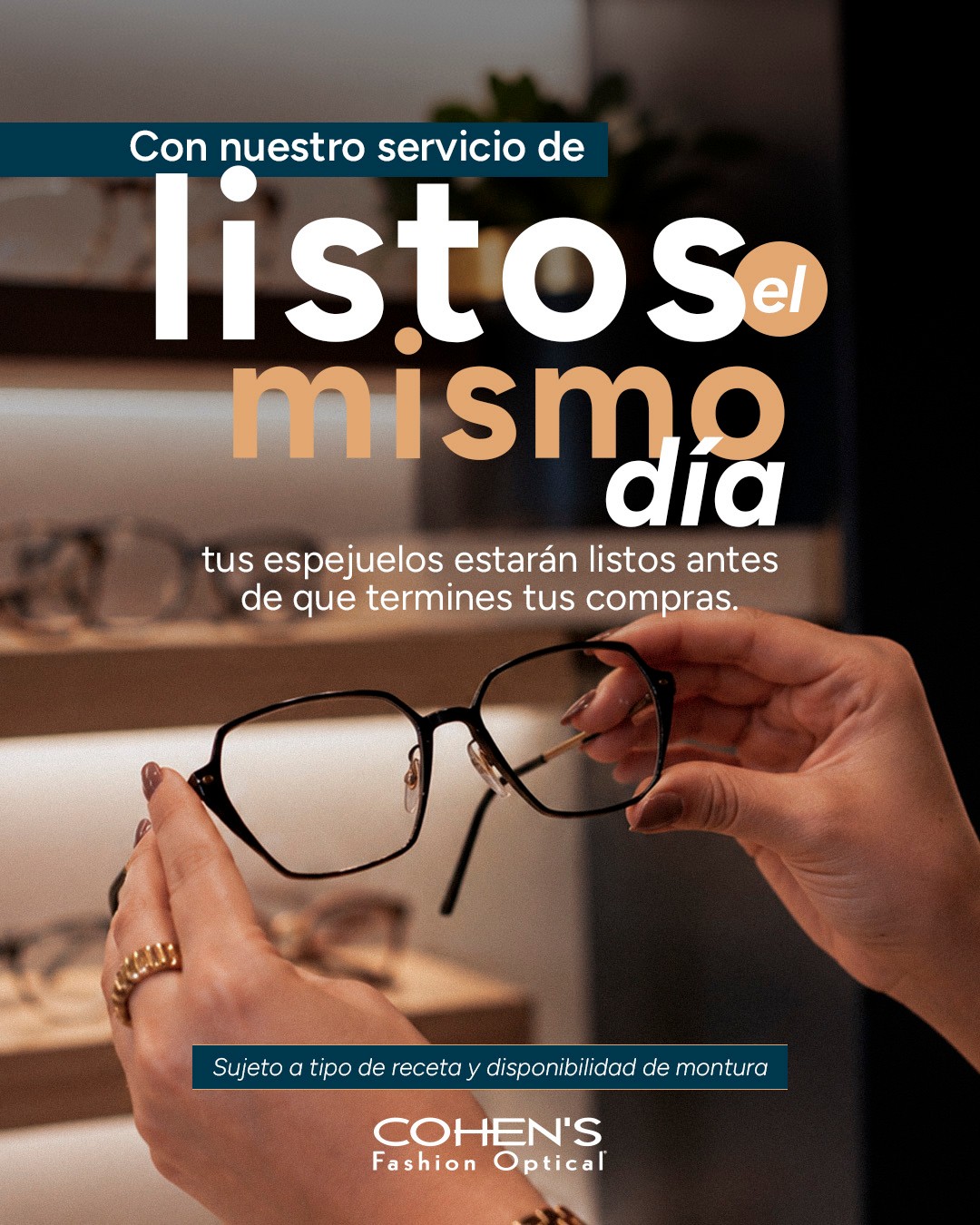 Casa Óptica by Cohen's Family Facebook ad: Homepage - Cohen's Fashion Optical