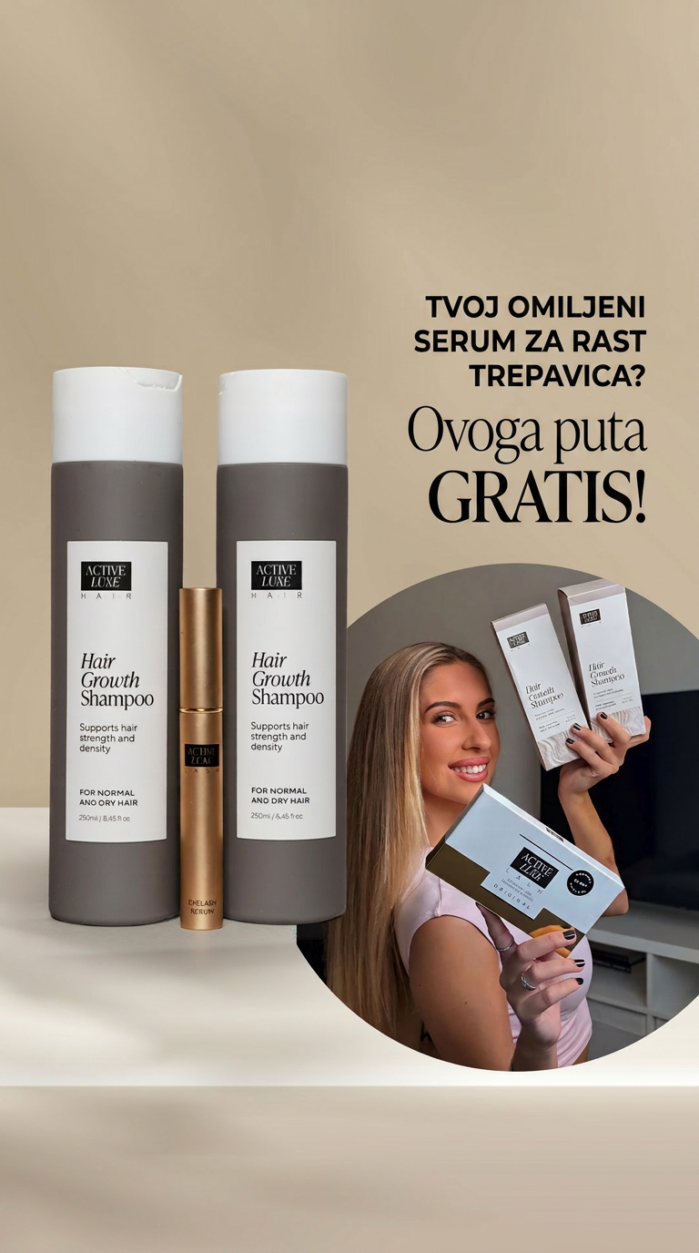 Active Luxe Cosmetics BiH Facebook ad from Jul 13, 2026