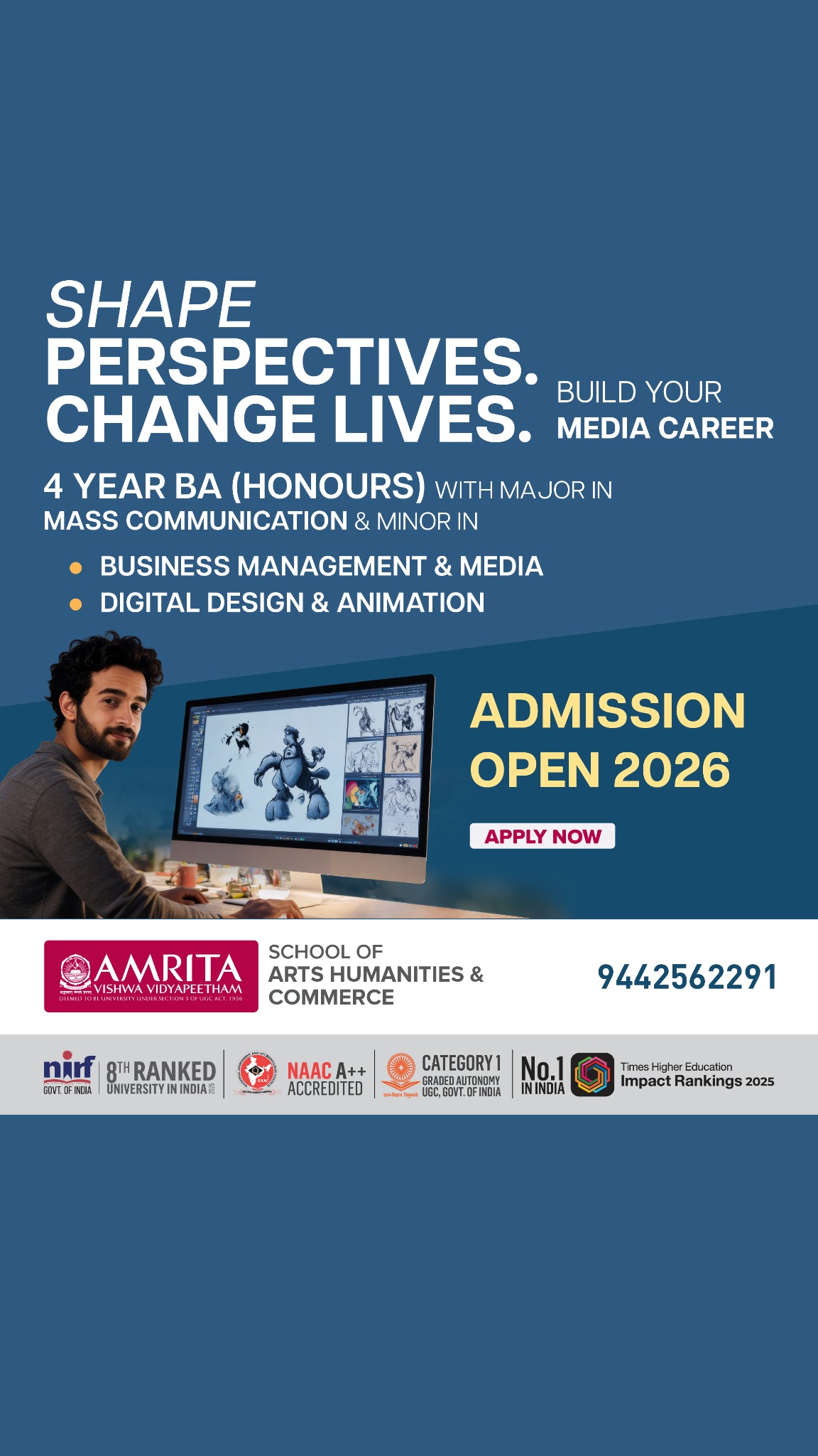 Amrita Vishwa Vidyapeetham Facebook ad