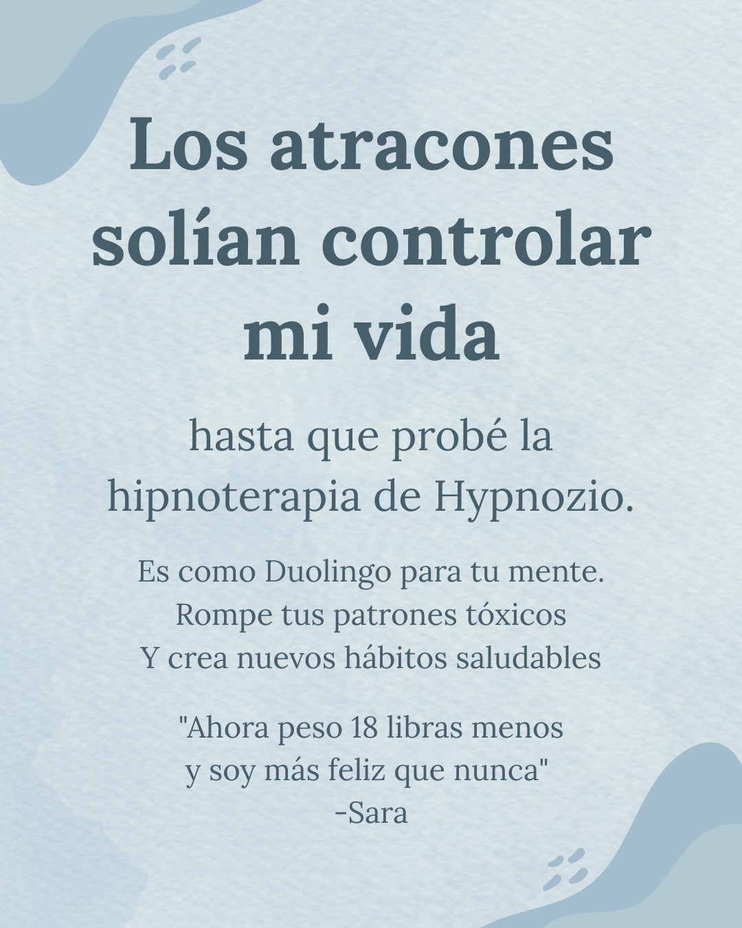 Hypnozio: power of hypnotherapy Facebook ad