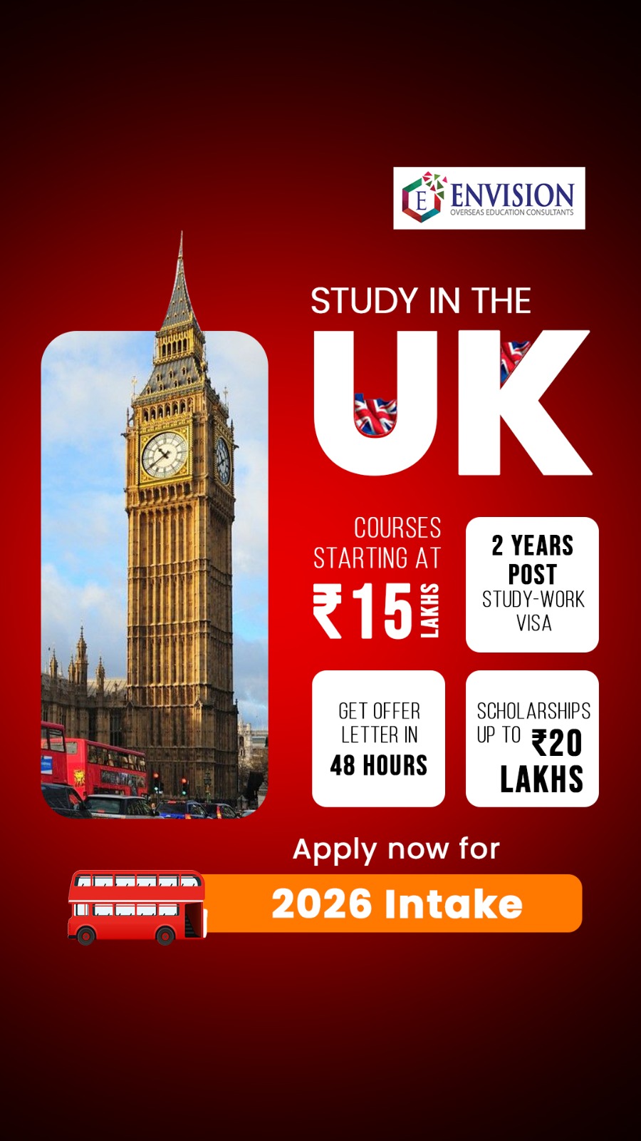 Envision Overseas Facebook ad