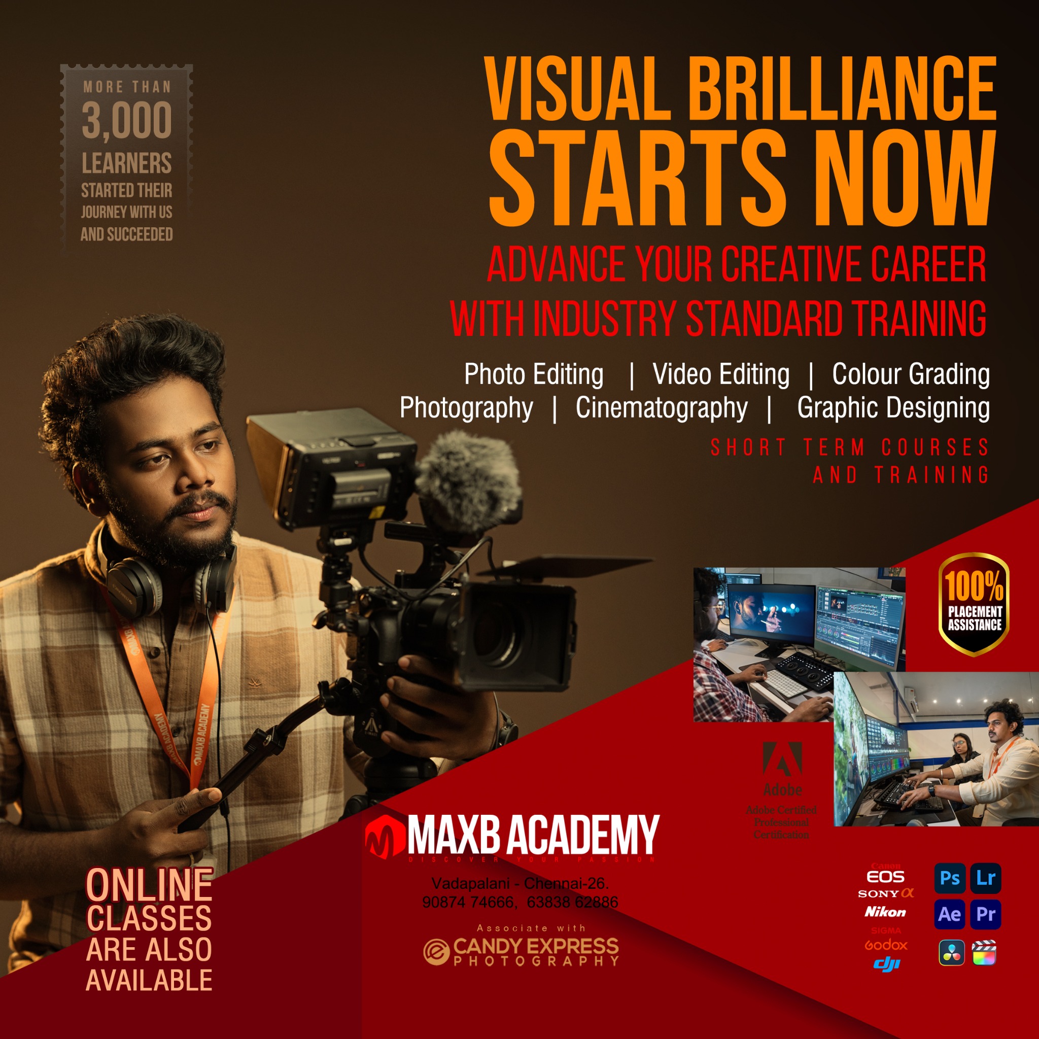 Max B Academy Facebook ad