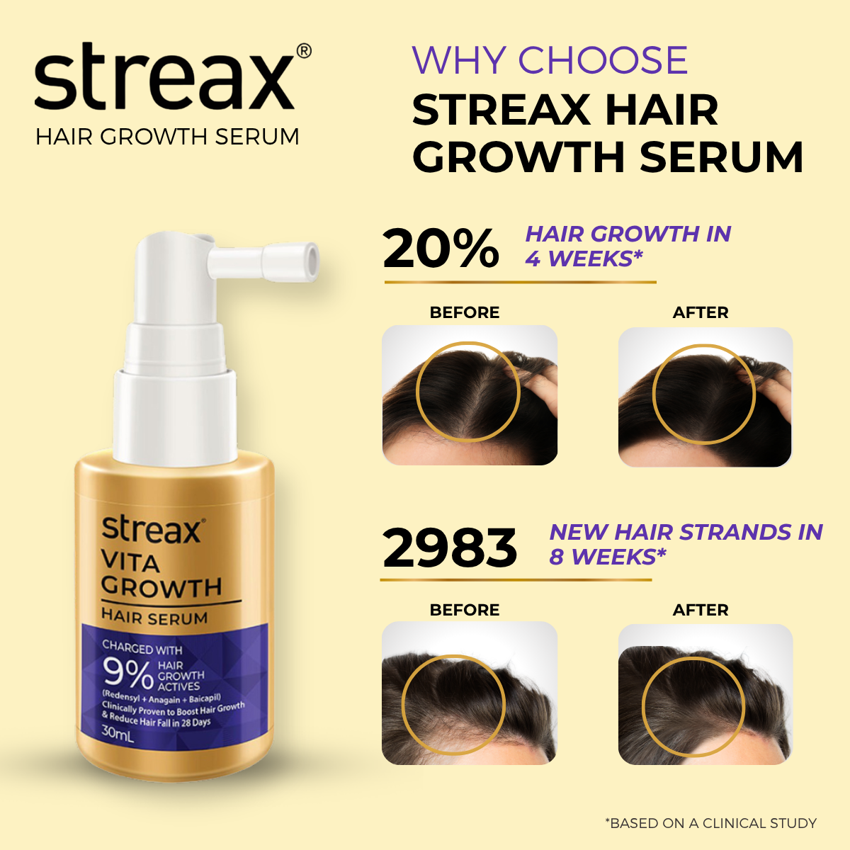 Streax.Hair Facebook ad