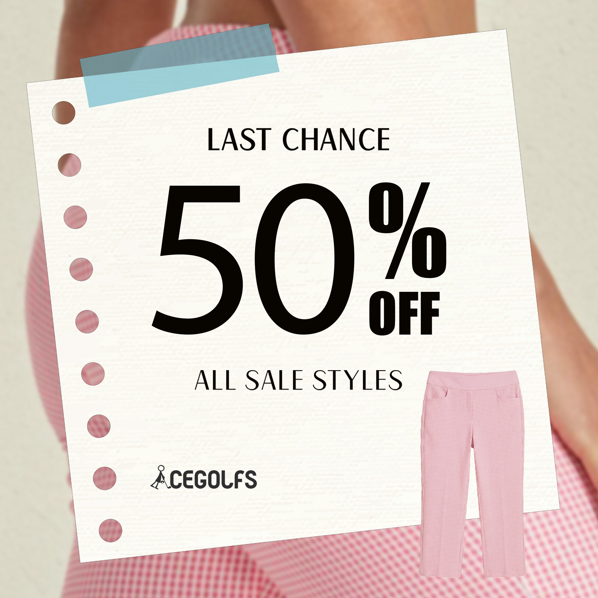 Acegolfs Fashion Facebook ad