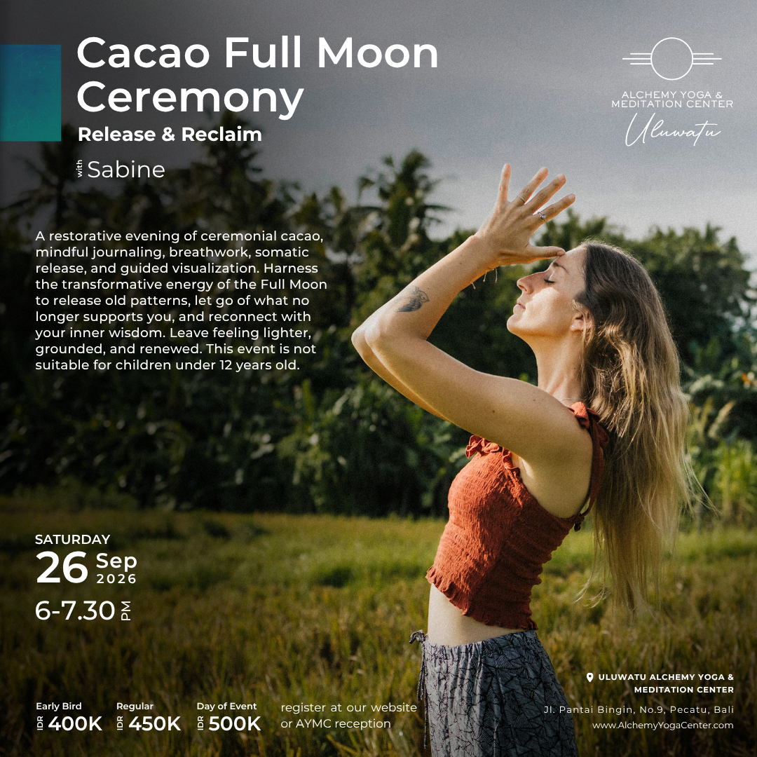 Alchemy Yoga Center Uluwatu Facebook ad