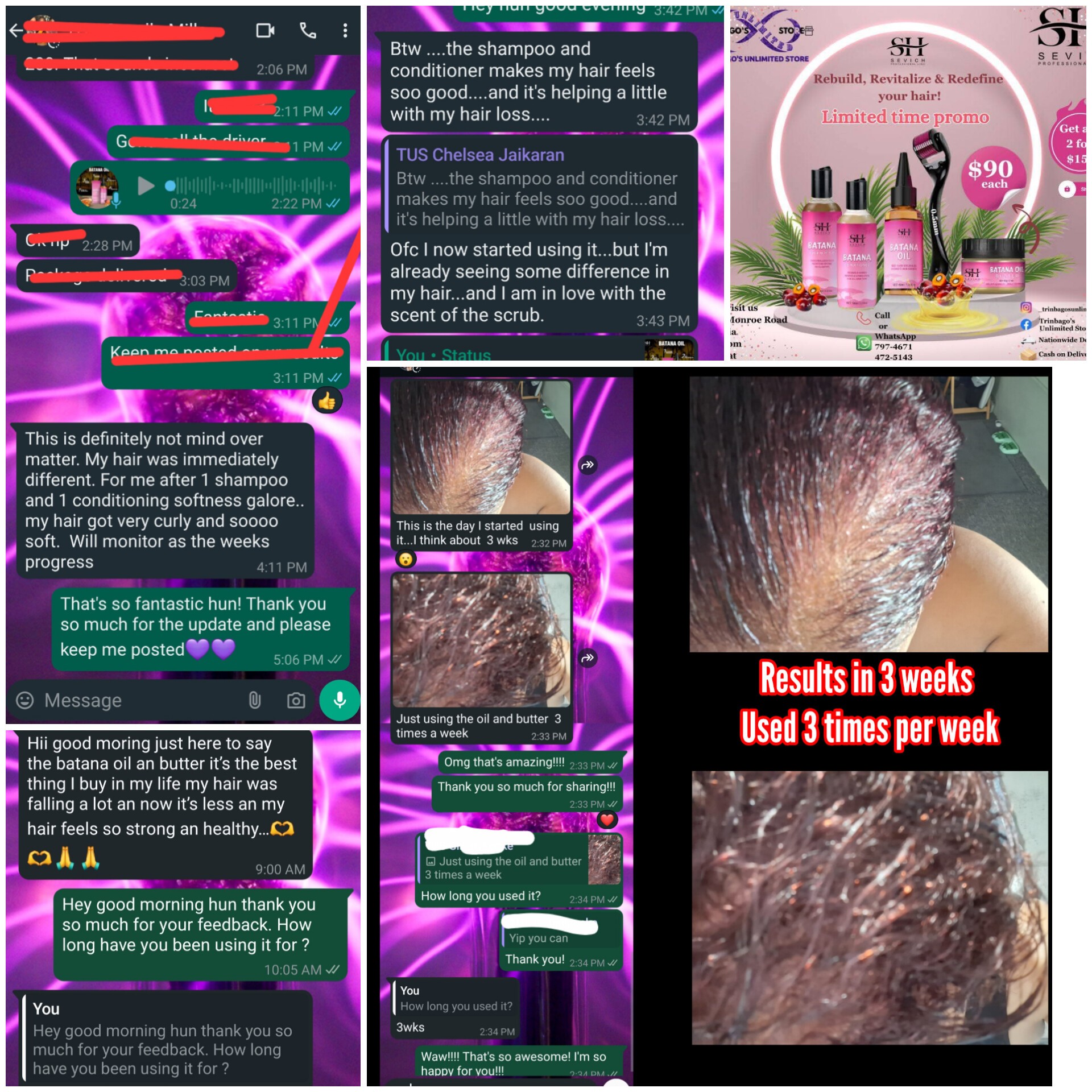 Trinbago's Unlimited Store Facebook ad: Transform your hair care routine with SEVICH, your…
