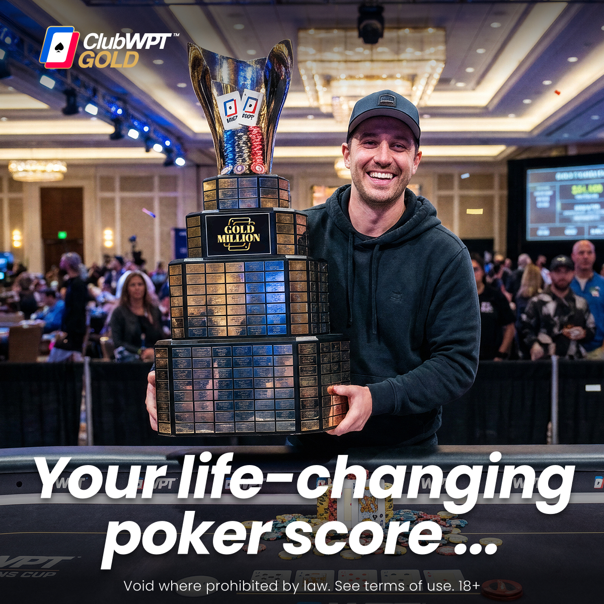 Clubwpt Gold Facebook ad