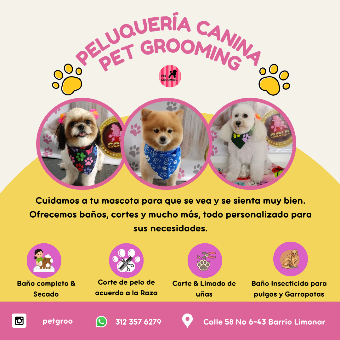 Pet Grooming Facebook ad: ¡Agenda tu Cita Hoy y Descubre la Diferencia en Nuestra…