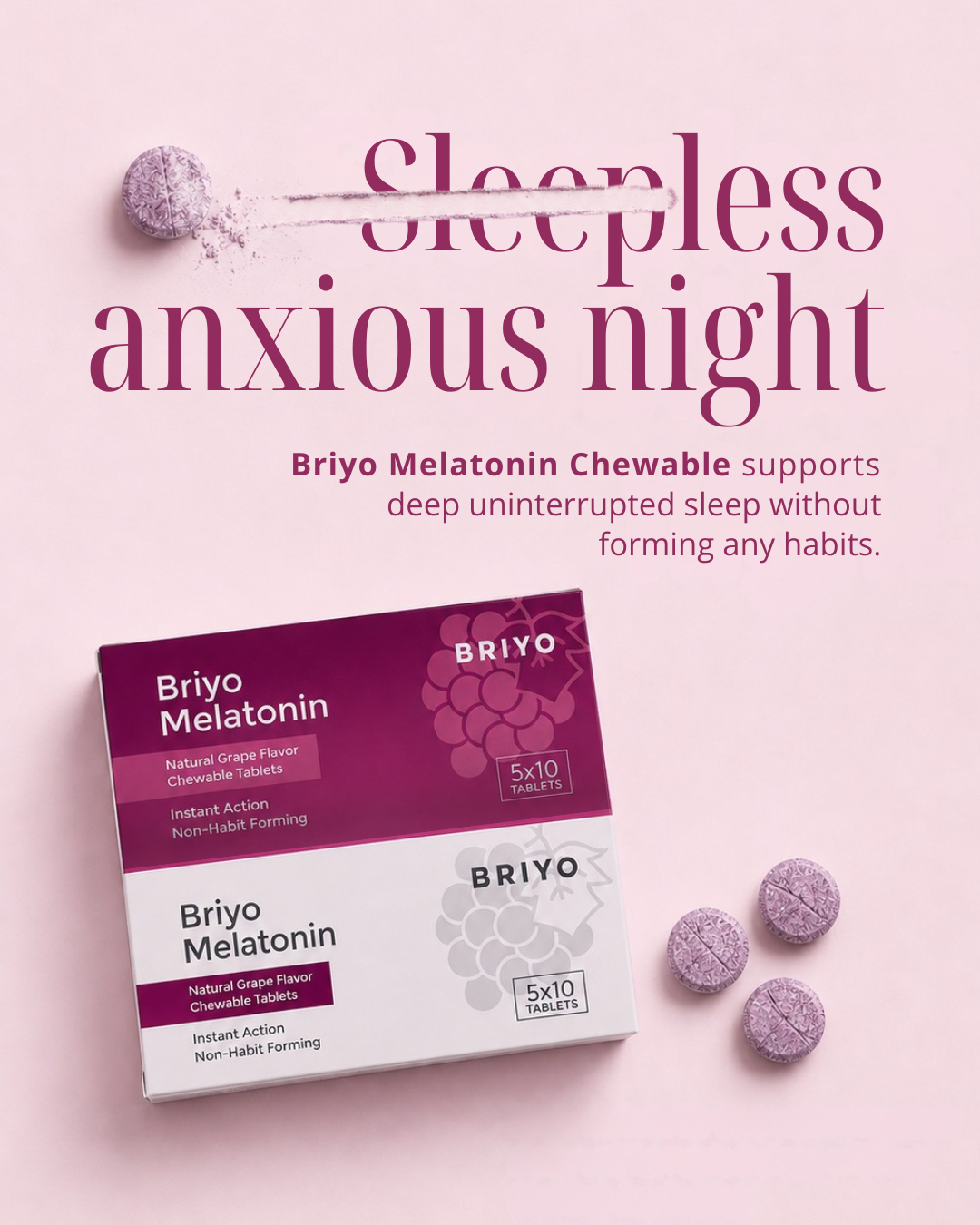 Briyo Supplements Facebook ad