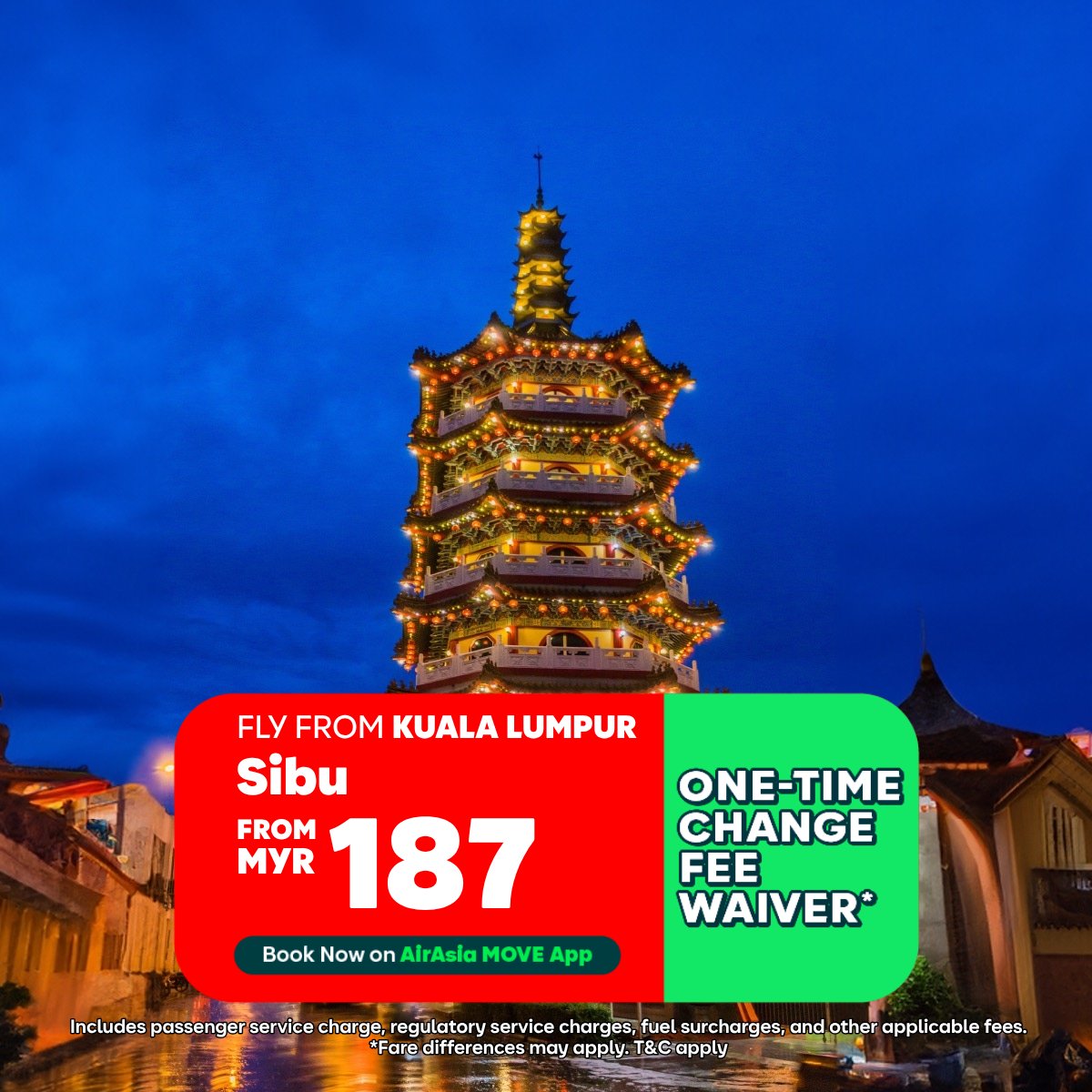 Fly AirAsia Facebook ad