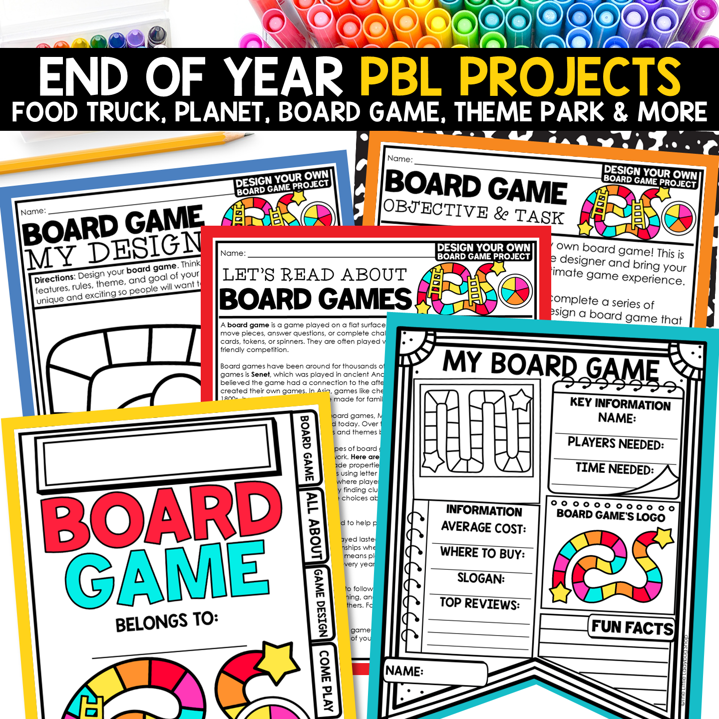 The Little Ladybug Shop Facebook ad: Design Your Own PBL Projects