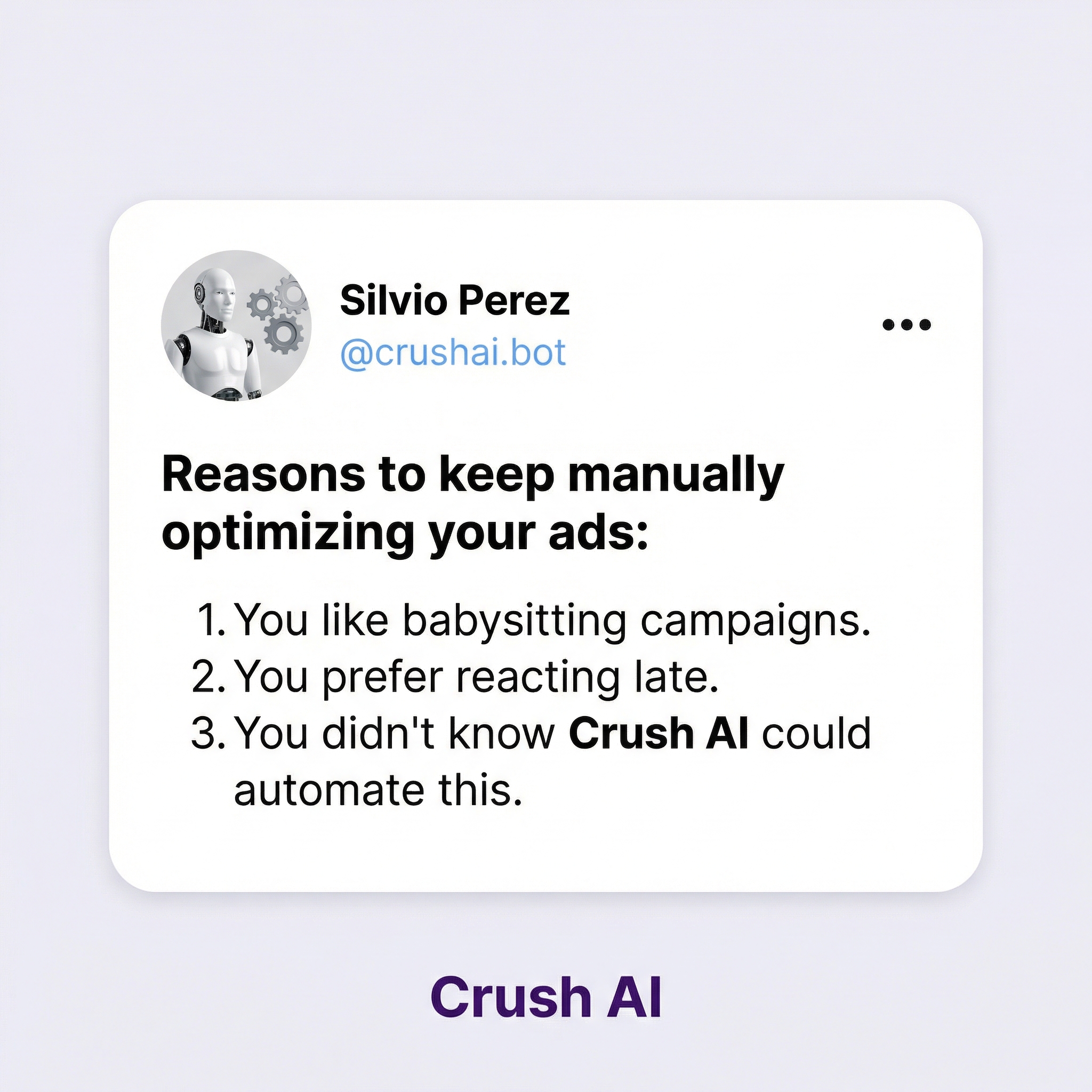 Mike Johnson - AI Marketing Facebook ad