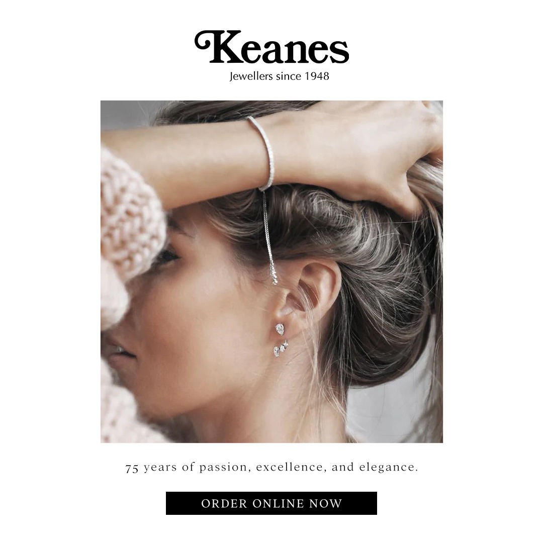 Keanes Jewellers Facebook ad: Planning an engagement or a wedding?