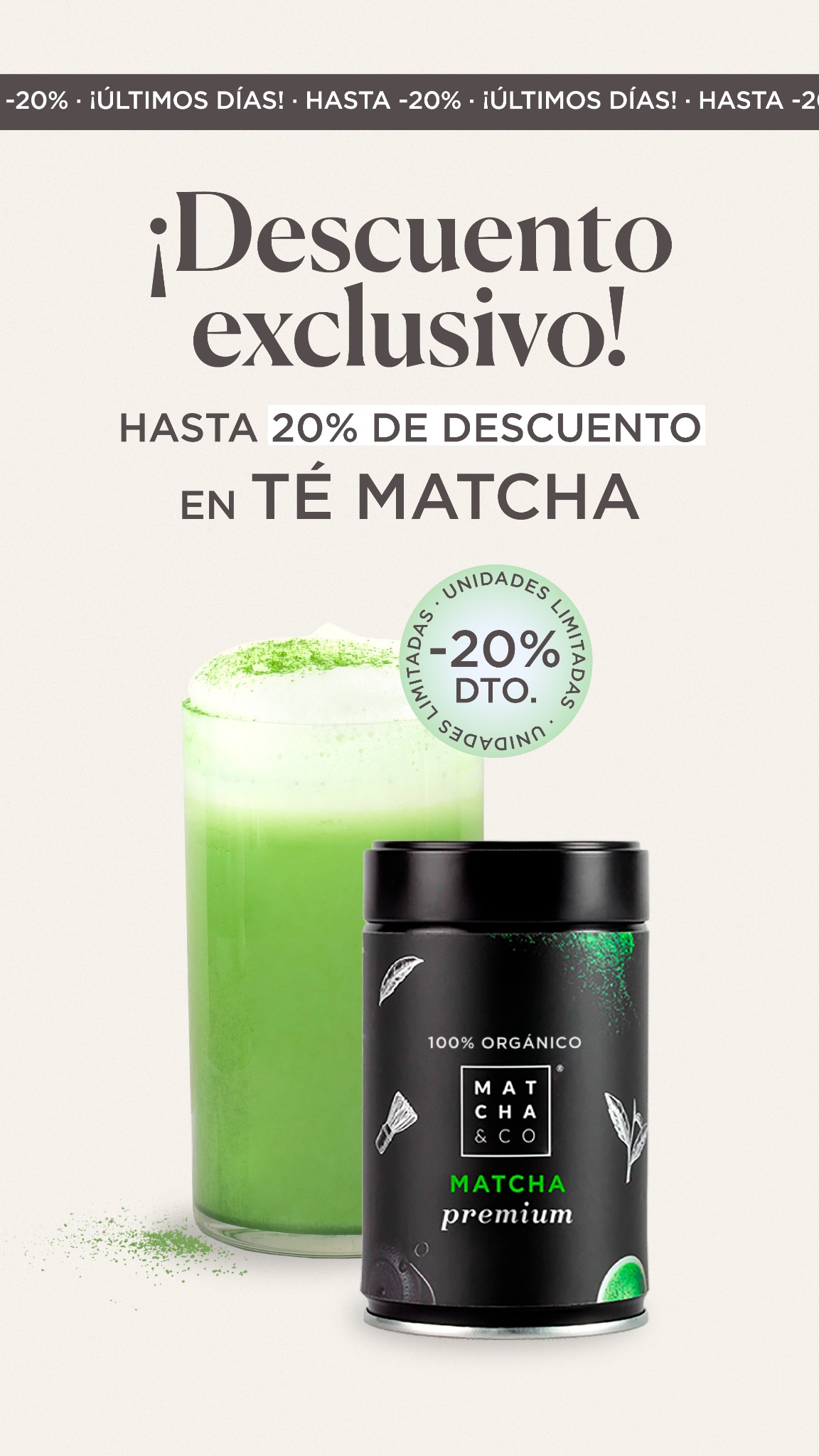 Matcha & CO ad creative