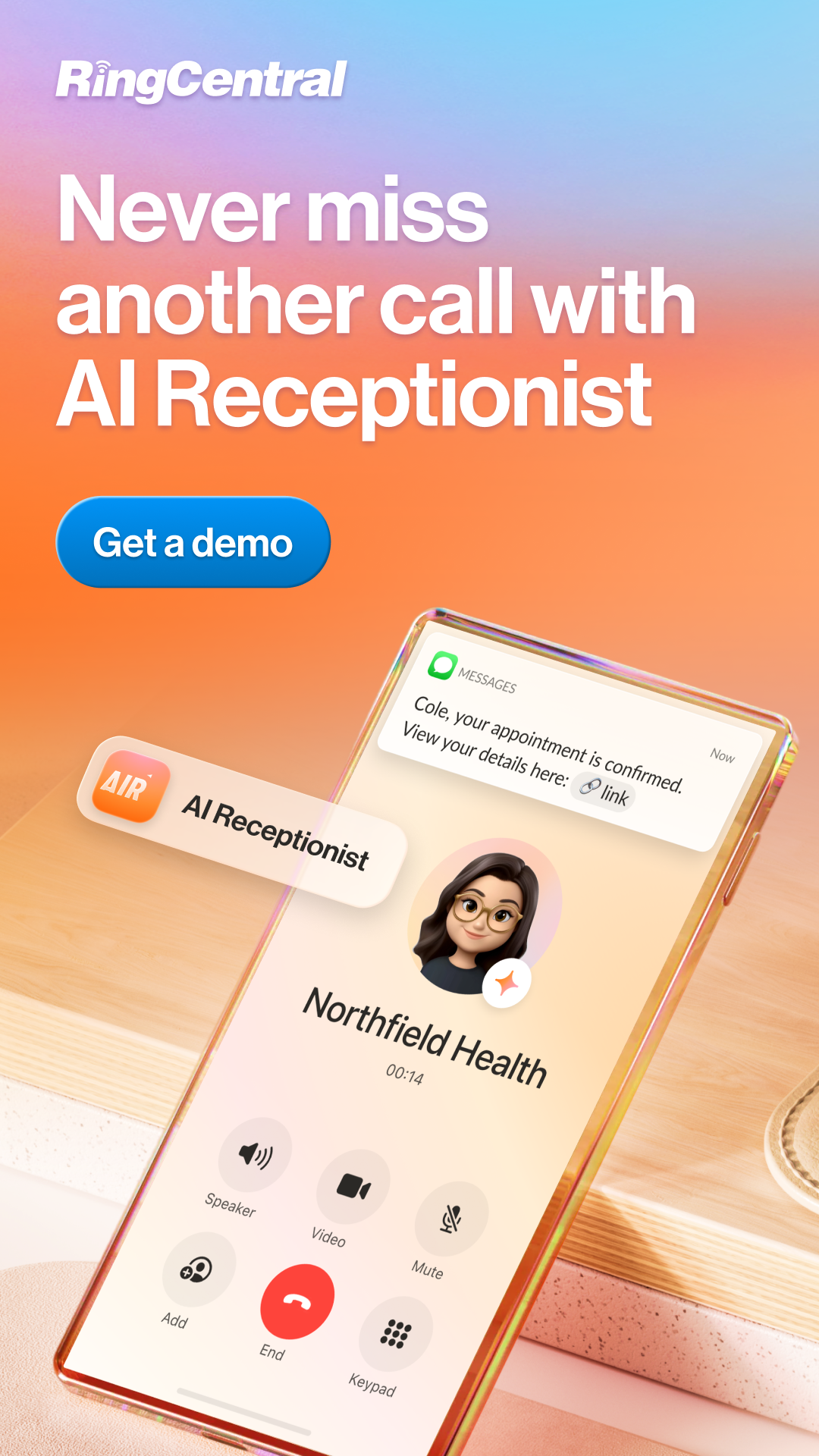 RingCentral Facebook ad