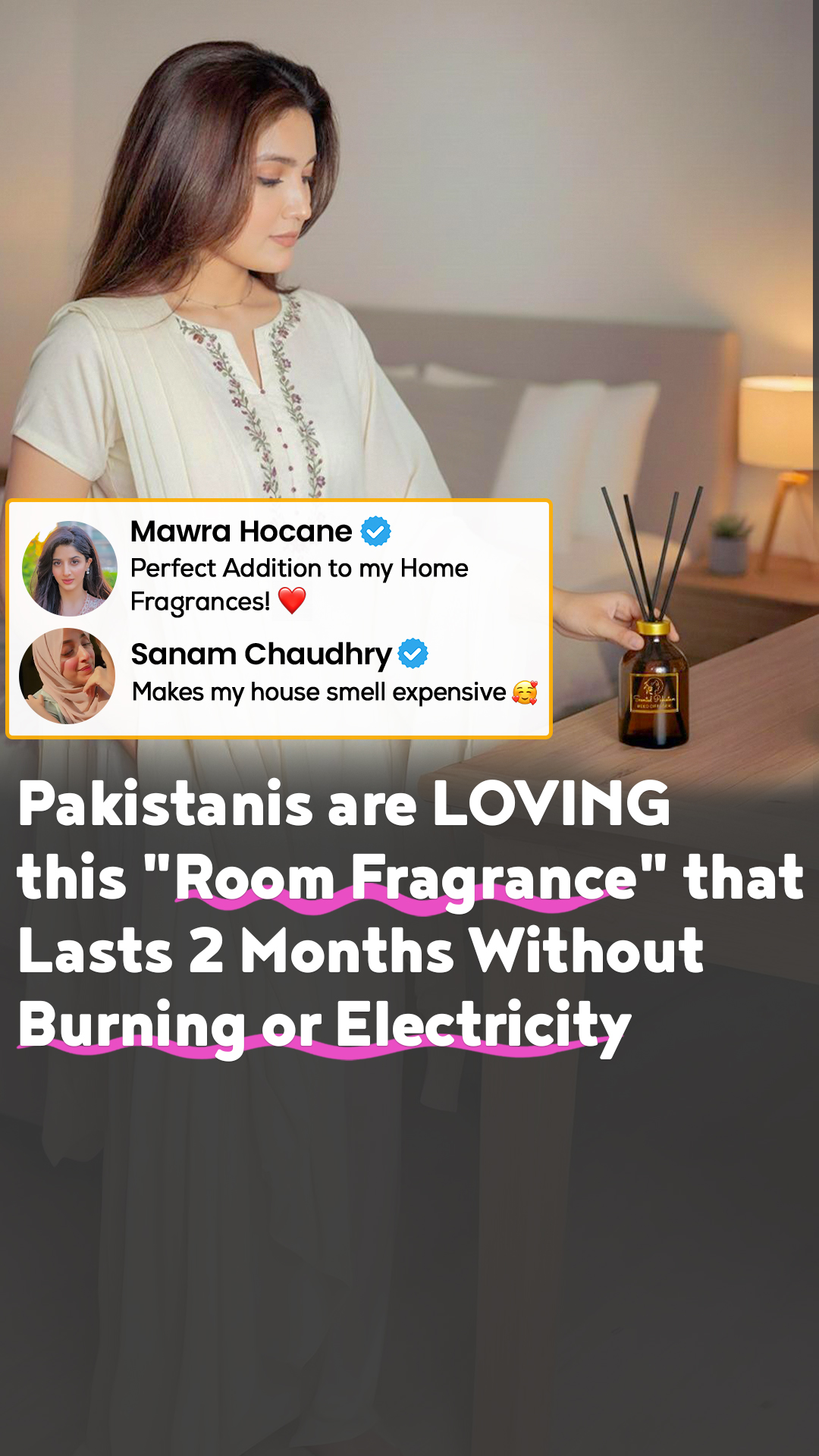 Scented Pakistan Facebook ad