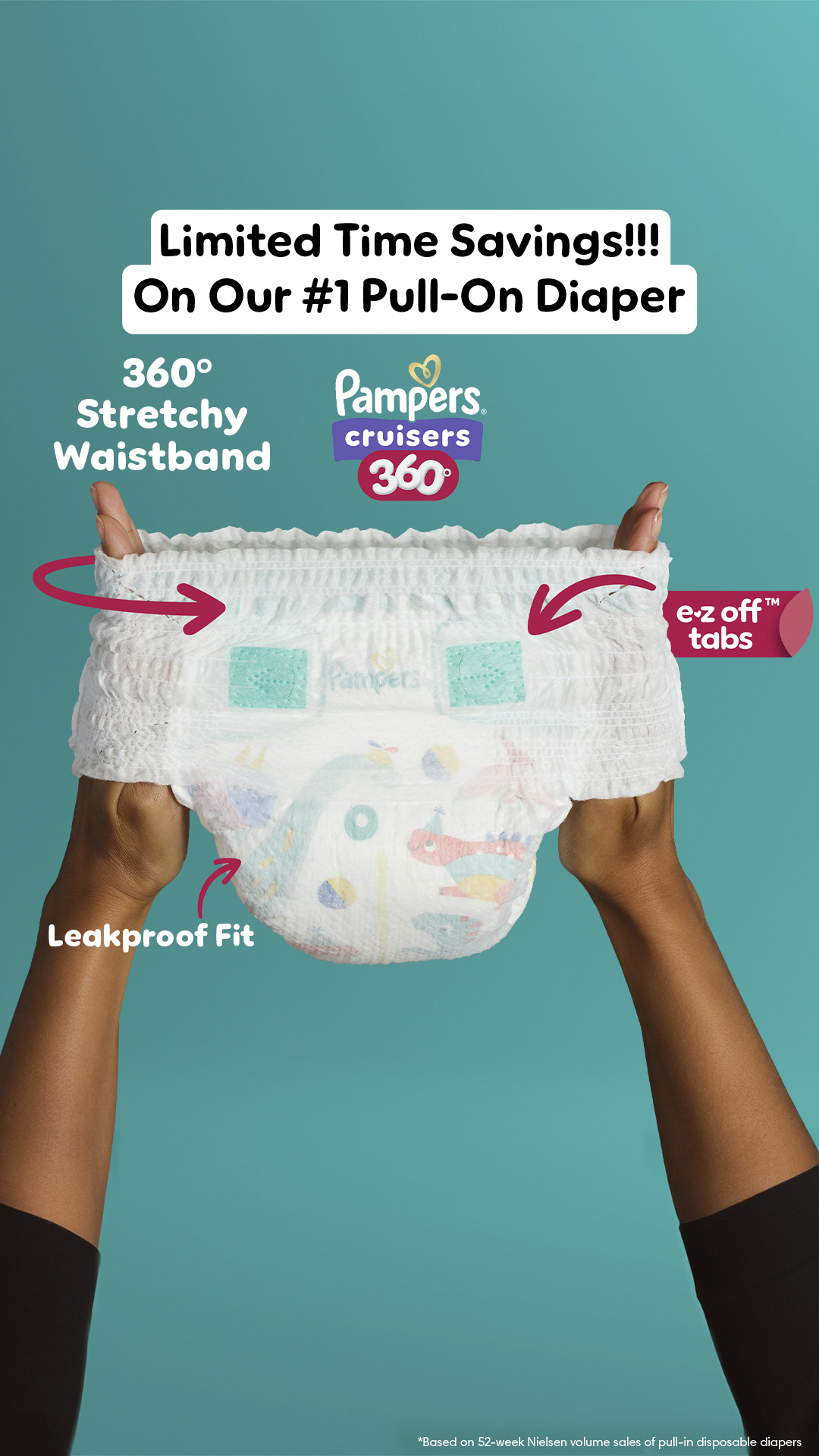 Pampers Facebook ad from Apr 1, 2026