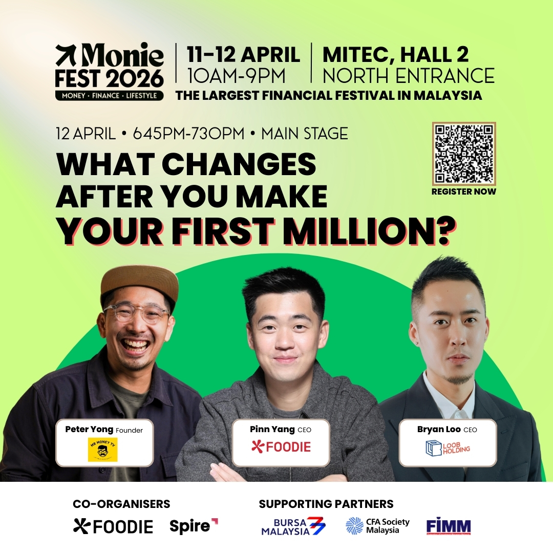 Monie Malaysia Facebook ad: Largest personal finance festival ever in Malaysia!