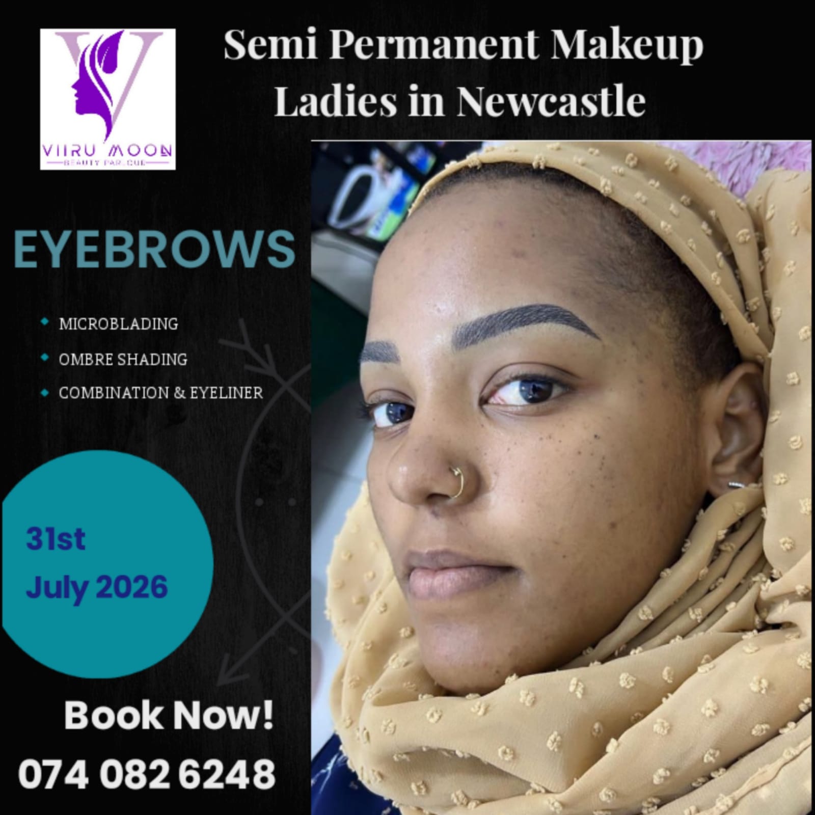 Viiru Moon Beauty Parlour Facebook ad