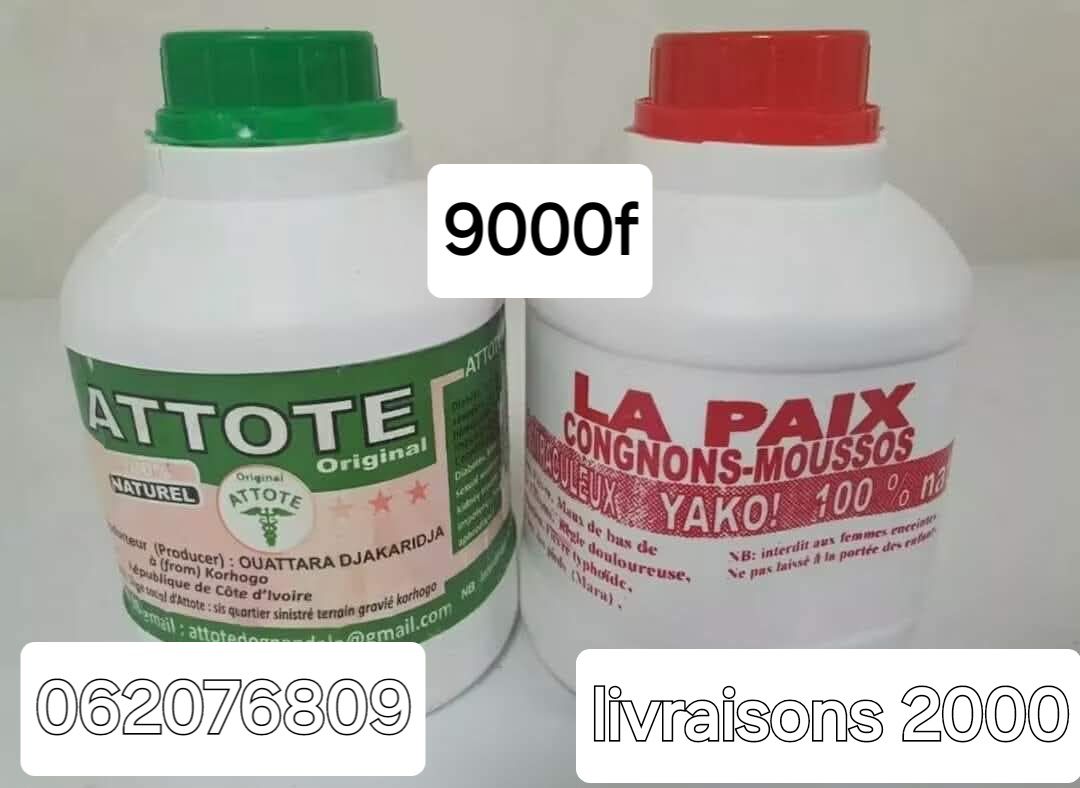 Attote et la paix Original 100•/• Naturelle Facebook ad: UN PRODUIT 100% NATUREL A BASE DE RACINE…